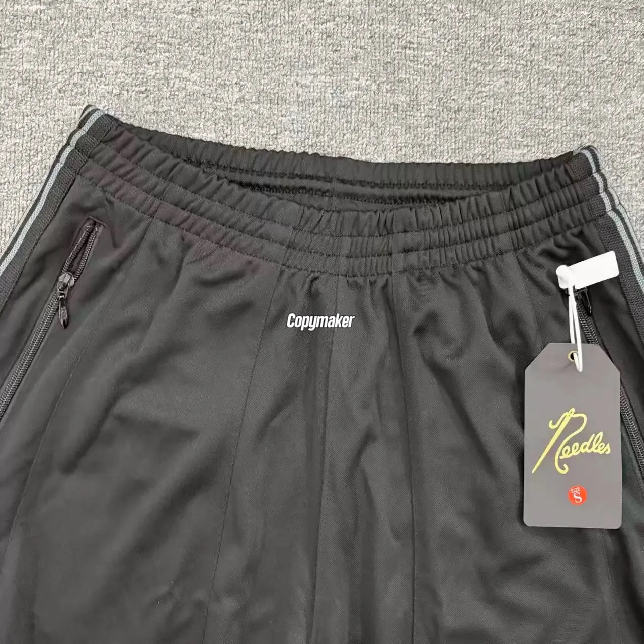 【預售】Needles 25SS Butterfly H.D. Track Pants 復古織帶 寬版燈籠褲胖胖褲休閒褲 黑灰