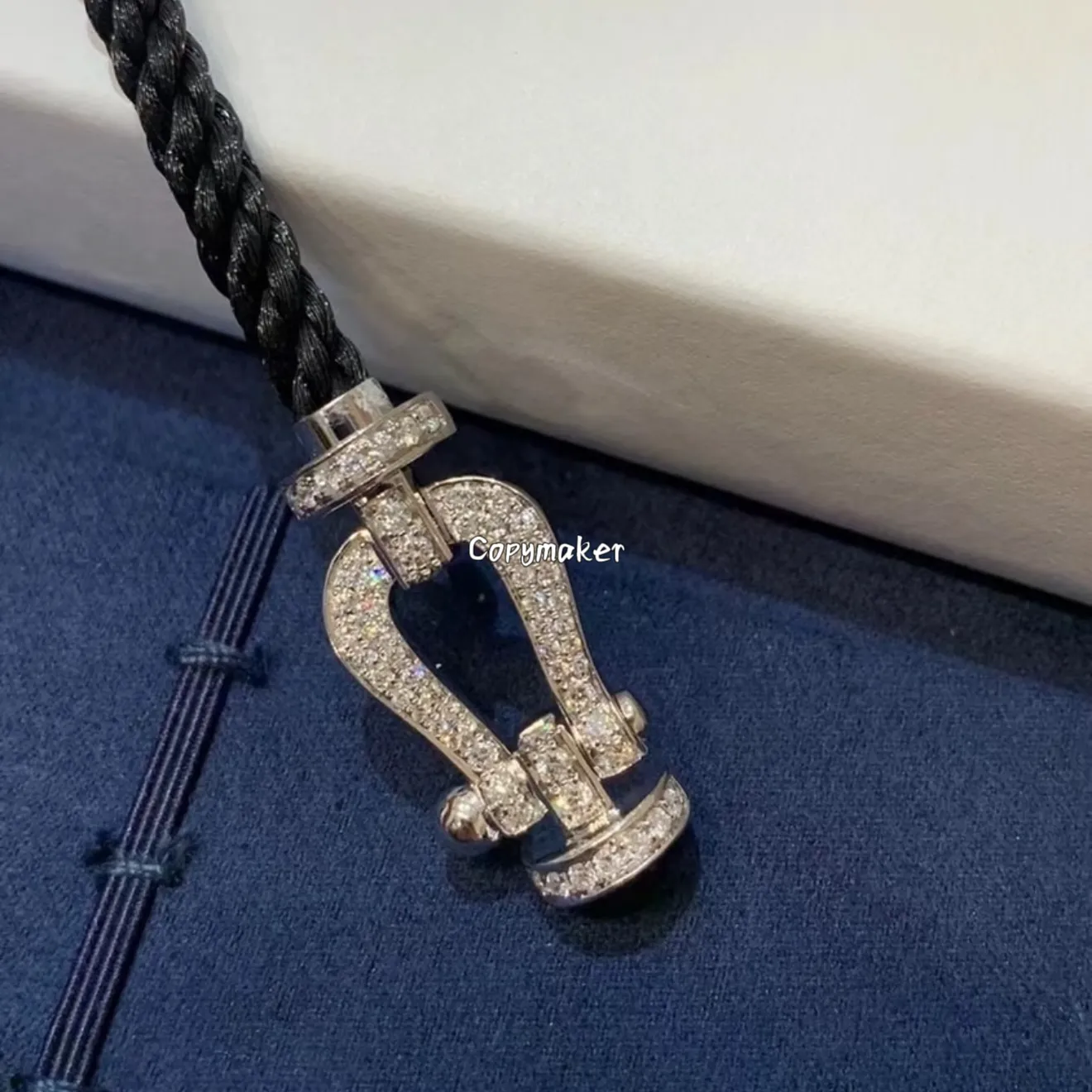 【現貨】FRED 22SS FORCE10  馬蹄扣 手鍊手環 尼龍繩 鈦鋼手環 黑白熊貓