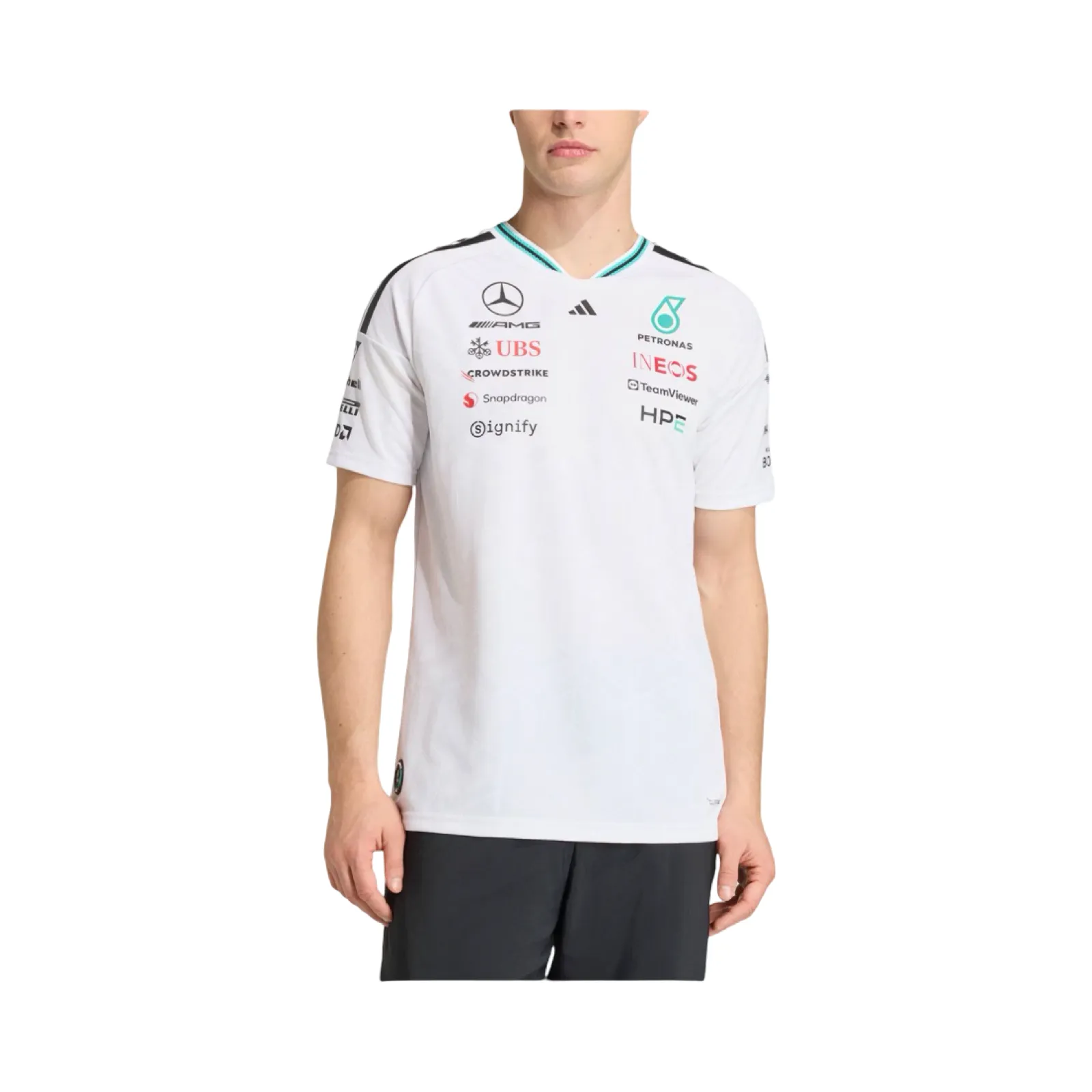 【618新品】AD × MERCEDES-AMG 聯名款 PETRONAS F1 一級方程式車隊 透氣短袖T恤 二色