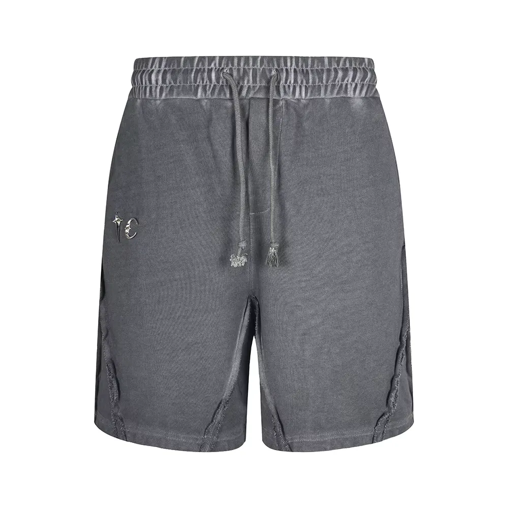 【預售】THUG CLUB 26SS Wrong Side Shorts 水洗重磅短褲棉褲運動褲休閒褲 水洗黑/灰