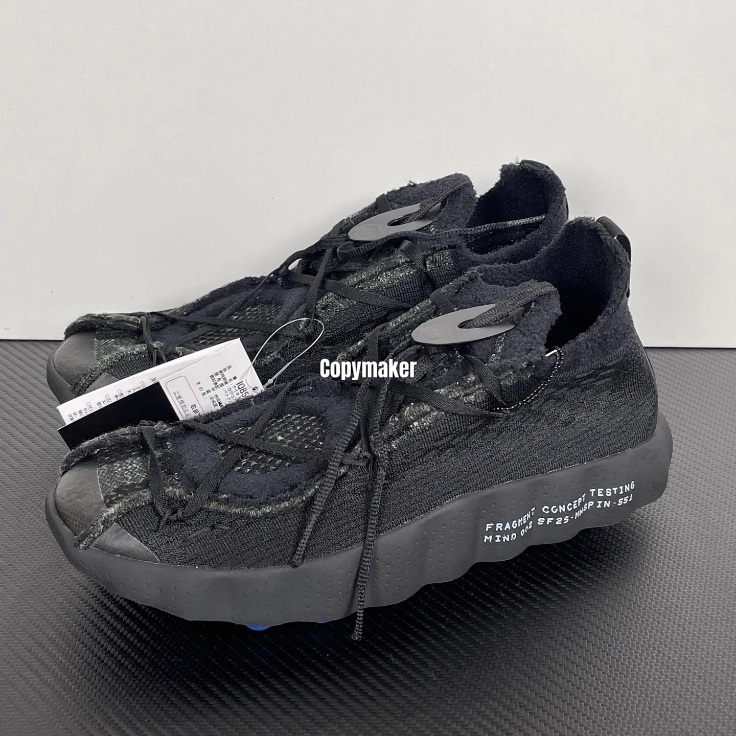 【預售】 NK x Fragment Design Mind 002 復古減震漸層 慢跑鞋休閒鞋運動鞋 黑色/灰色