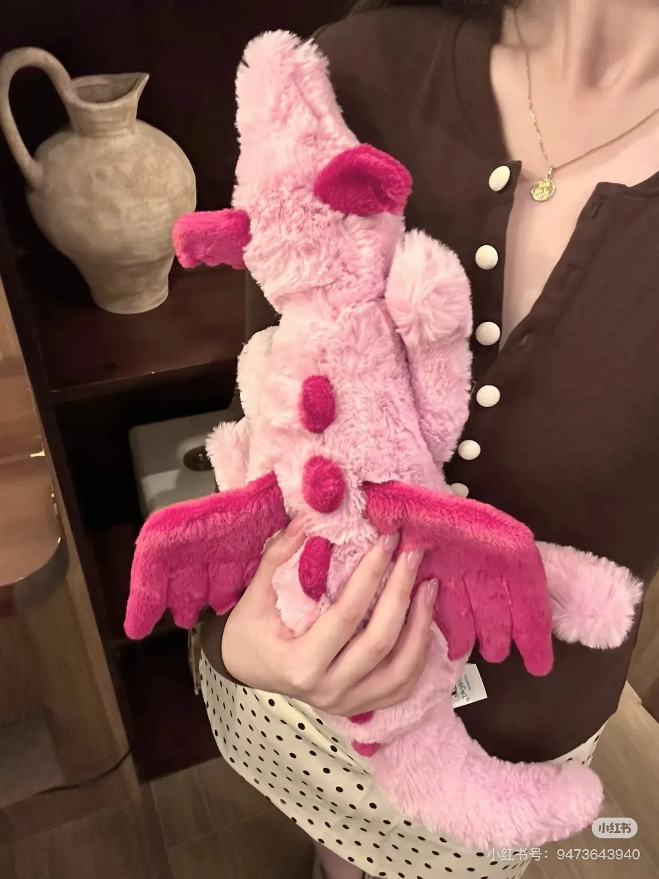 【預售】【過驗】Jellycat Sky Dragon 神話動物系列 緋心龍 安撫玩偶娃娃生日禮物 50cm