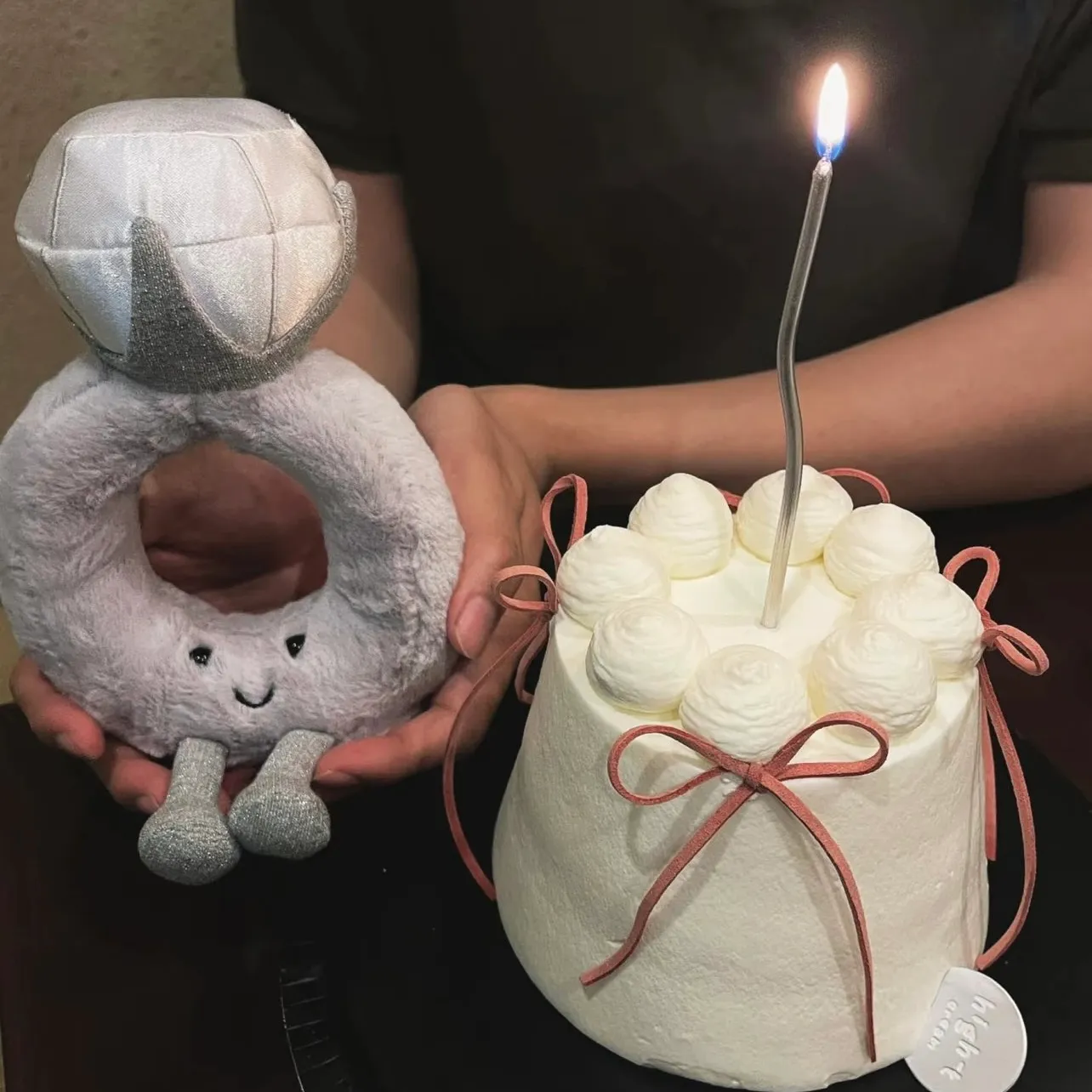 【預售】【過驗】Jellycat 趣味物品系列 鑽戒戒指 陪伴玩偶安撫玩偶娃娃生日禮物 20cm