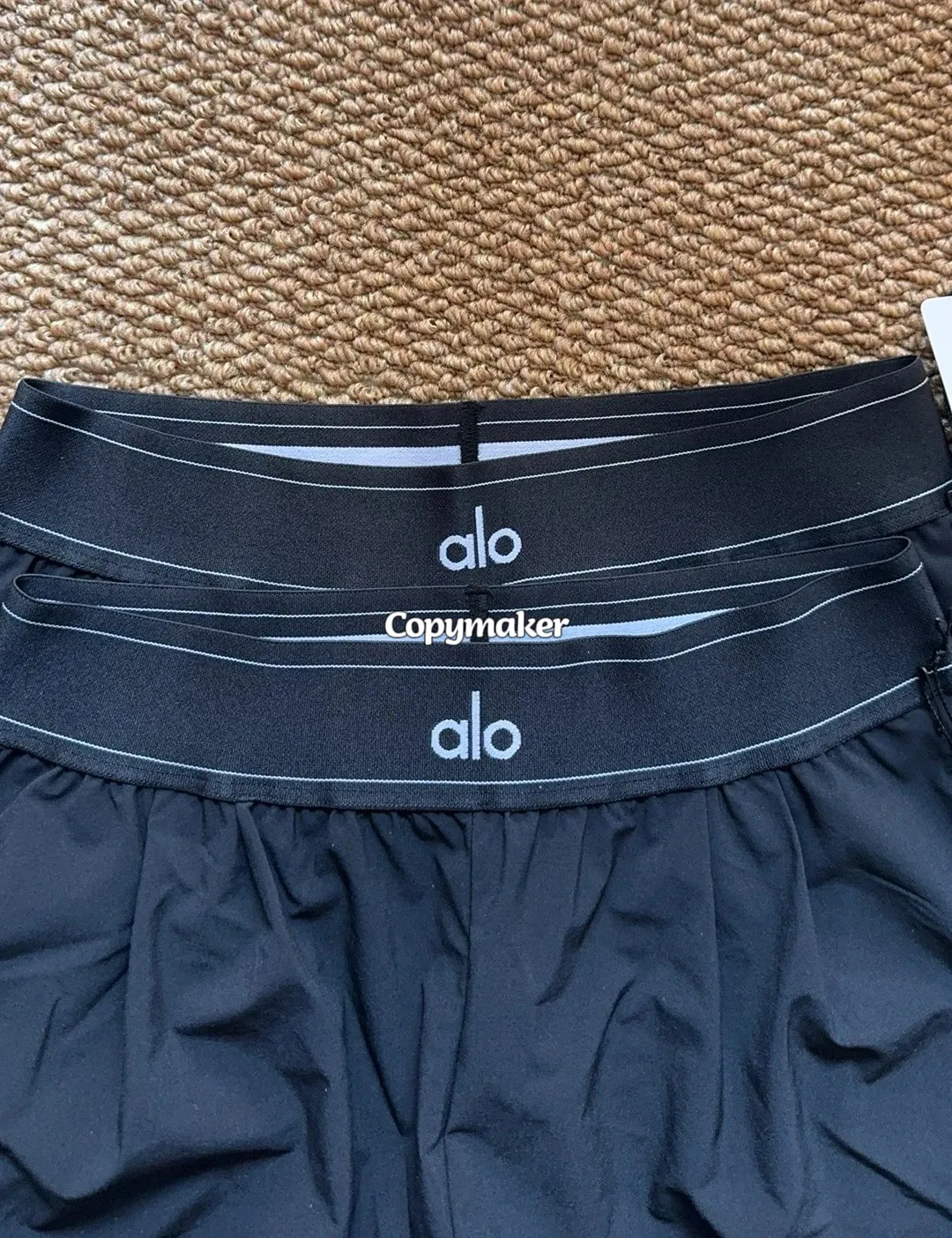 【現貨】alo yoga Suit Up TROUSER 經典字母logo 彈力吸濕排汗 運動褲休閒褲長褲 黑色