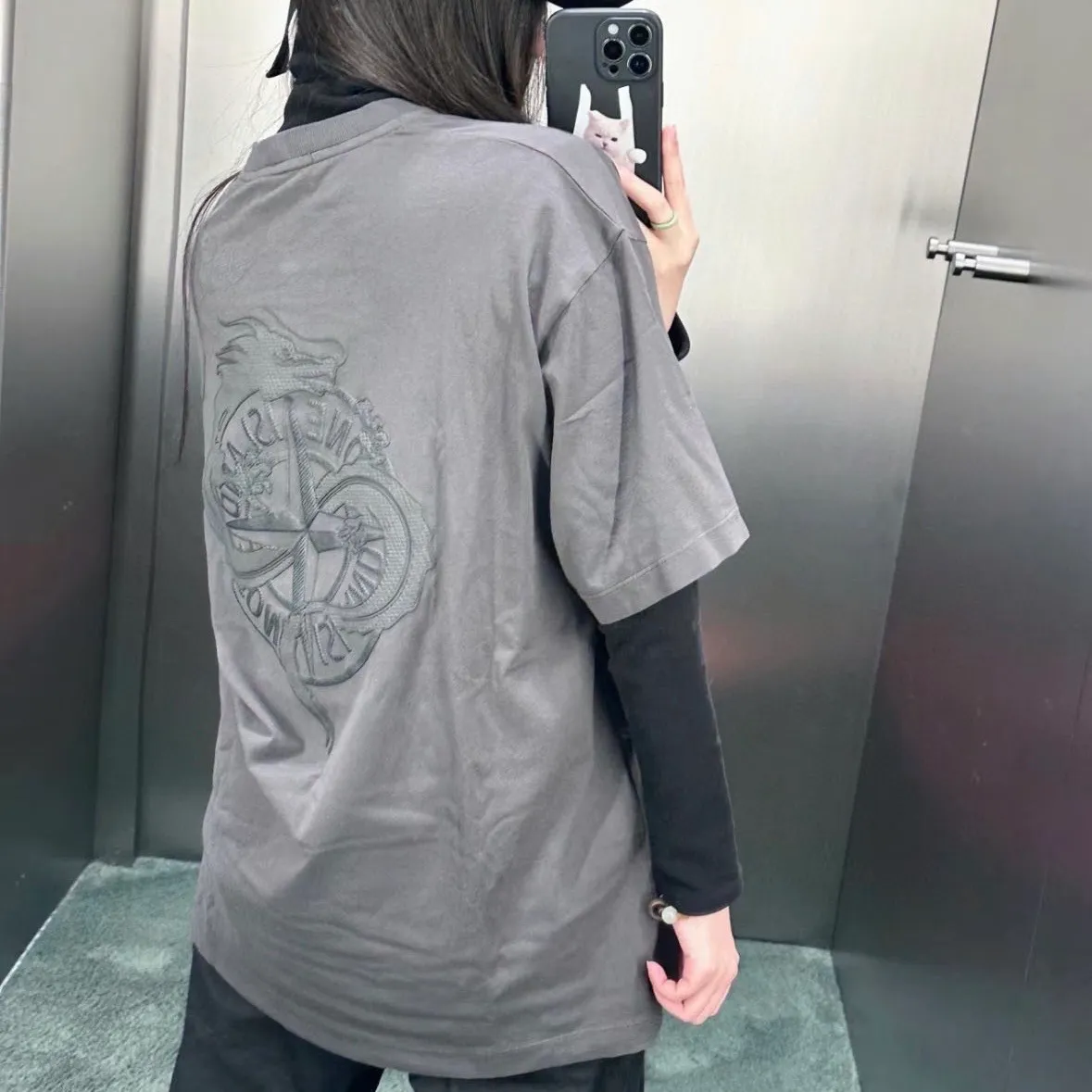 【現貨】STONE ISLAND 24SS 石頭島 龍年系列限定款 神龍發泡印花 短袖T恤