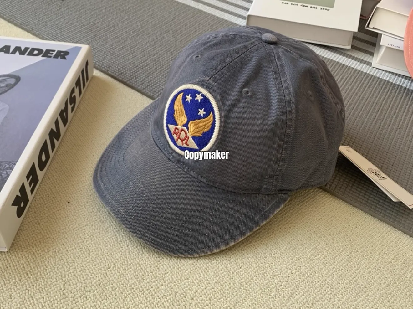 【預售】Ra1ph Lauren Polo 翅膀徽章刺繡 老帽鴨舌帽帽子棒球帽 四色
