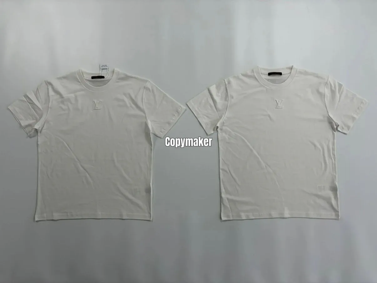 【618新品】【過驗】1V 26SS Embossed T-Shirt 壓紋浮雕經典logo 重磅簡約素色 短袖 T恤 三色