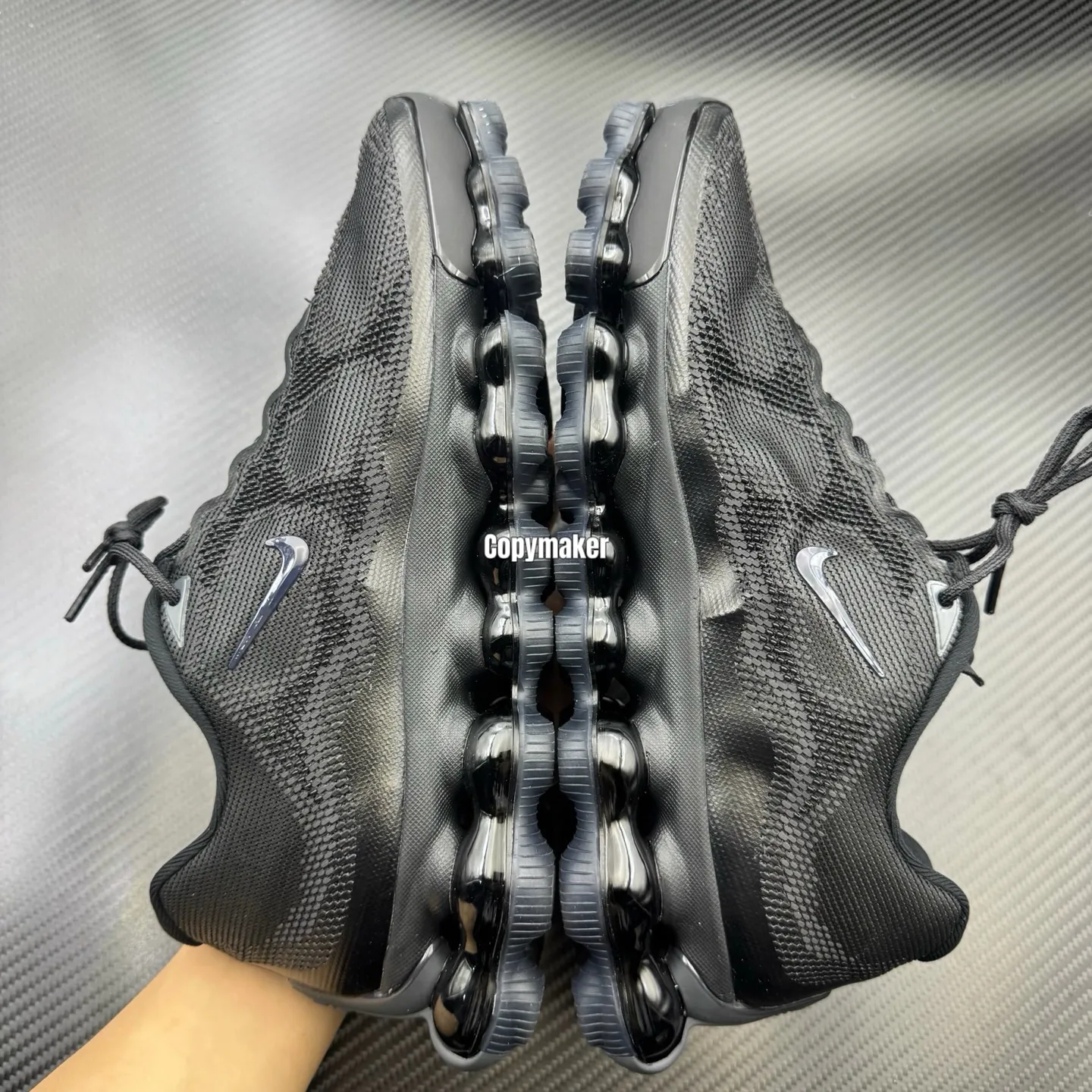 【618新品】 NK x Fragment AIR LIQUID MAX 復古減震氣墊慢跑鞋休閒鞋運動鞋 黑色