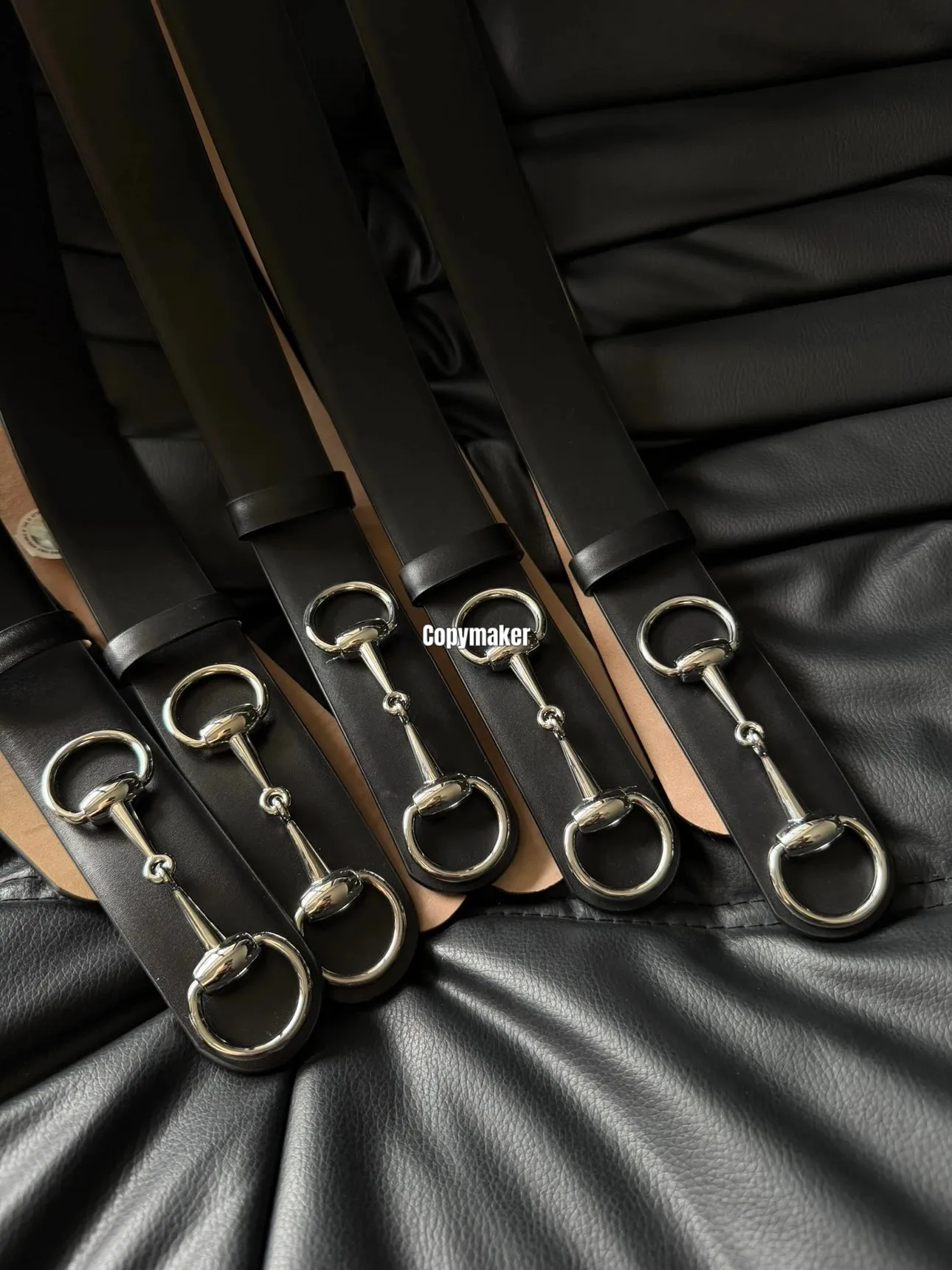 【618新品】GUC 26SS Horsebit 1955 馬蹄扣馬銜扣 頭層牛皮真皮皮帶腰帶 黑色