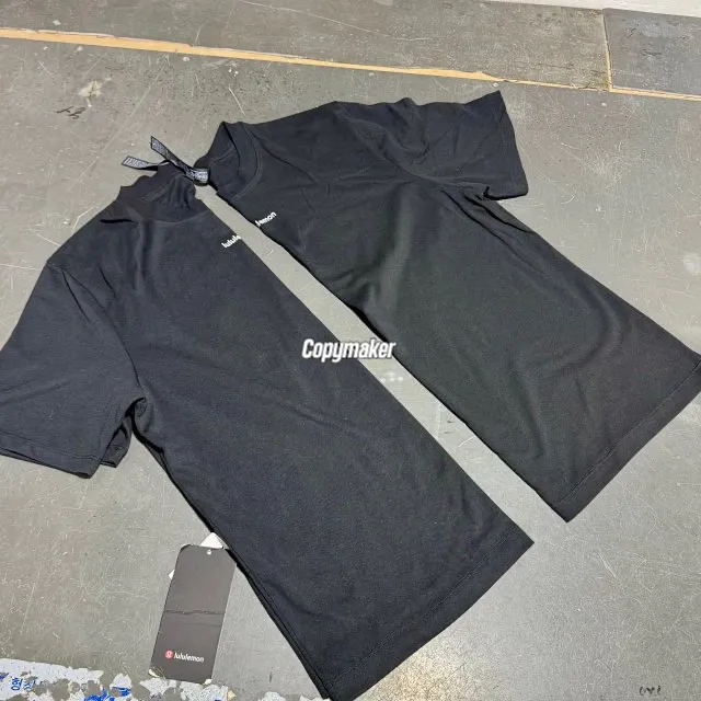 【預售】lululemon 26SS Heavyweight 小標logo 簡約素色 短袖T恤 黑色