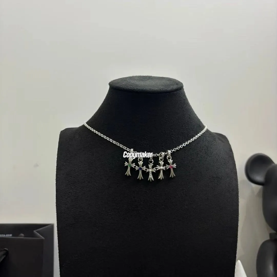 【預售】【過驗】Chrome Hearts babyfat 純銀十字架 經典款項鍊吊墜 CH克羅心 滿鑽訂製