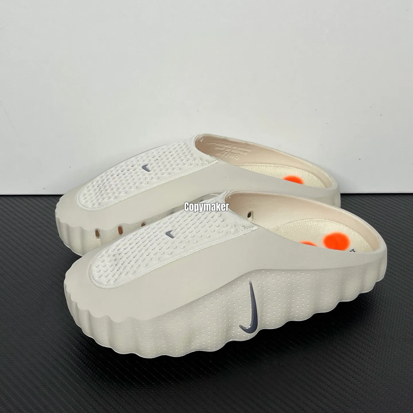 【618新品】 NK Mind 001 復古減震 包頭拖鞋懶人鞋休閒鞋運動鞋 米白/銅蝕棕橙