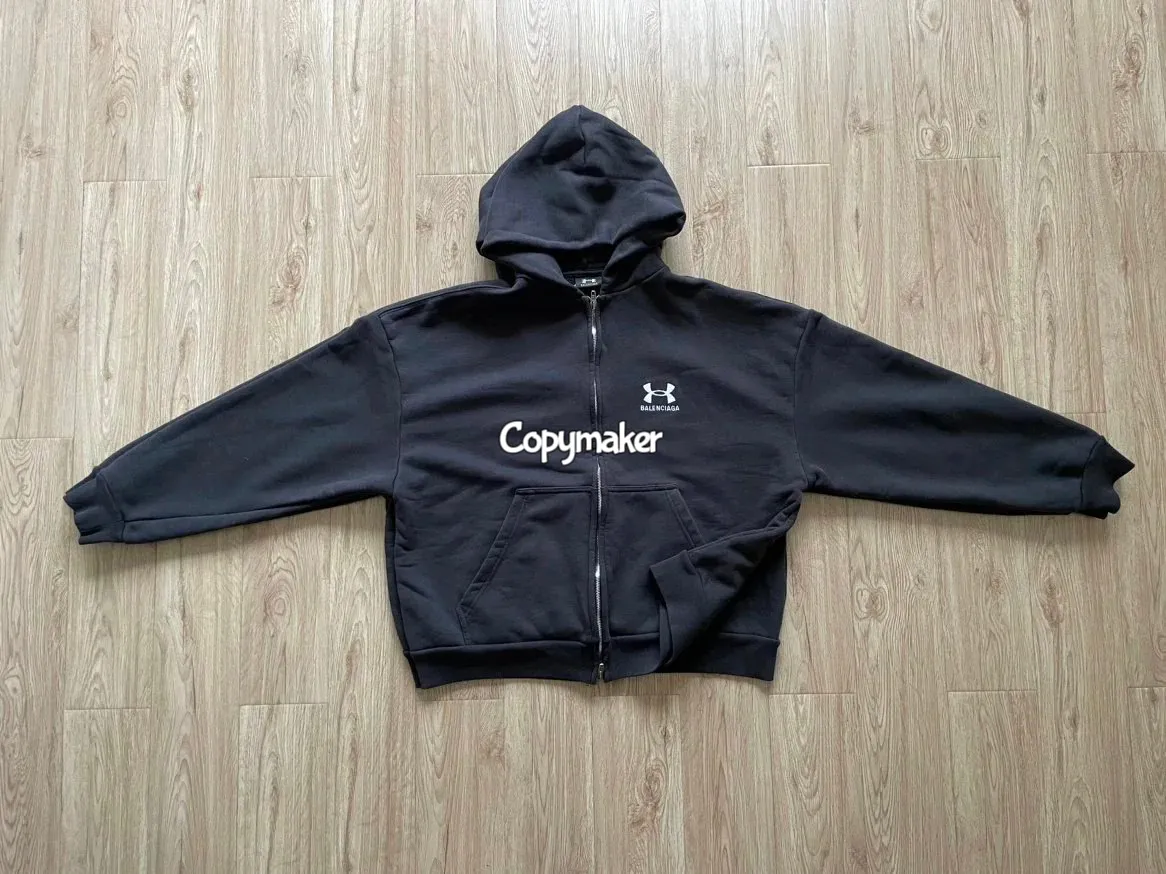 【預售】【福利回饋】巴黎 BLC x UA 聯名 24FW 秀款 刺繡logo 連帽外套夾克 安德瑪