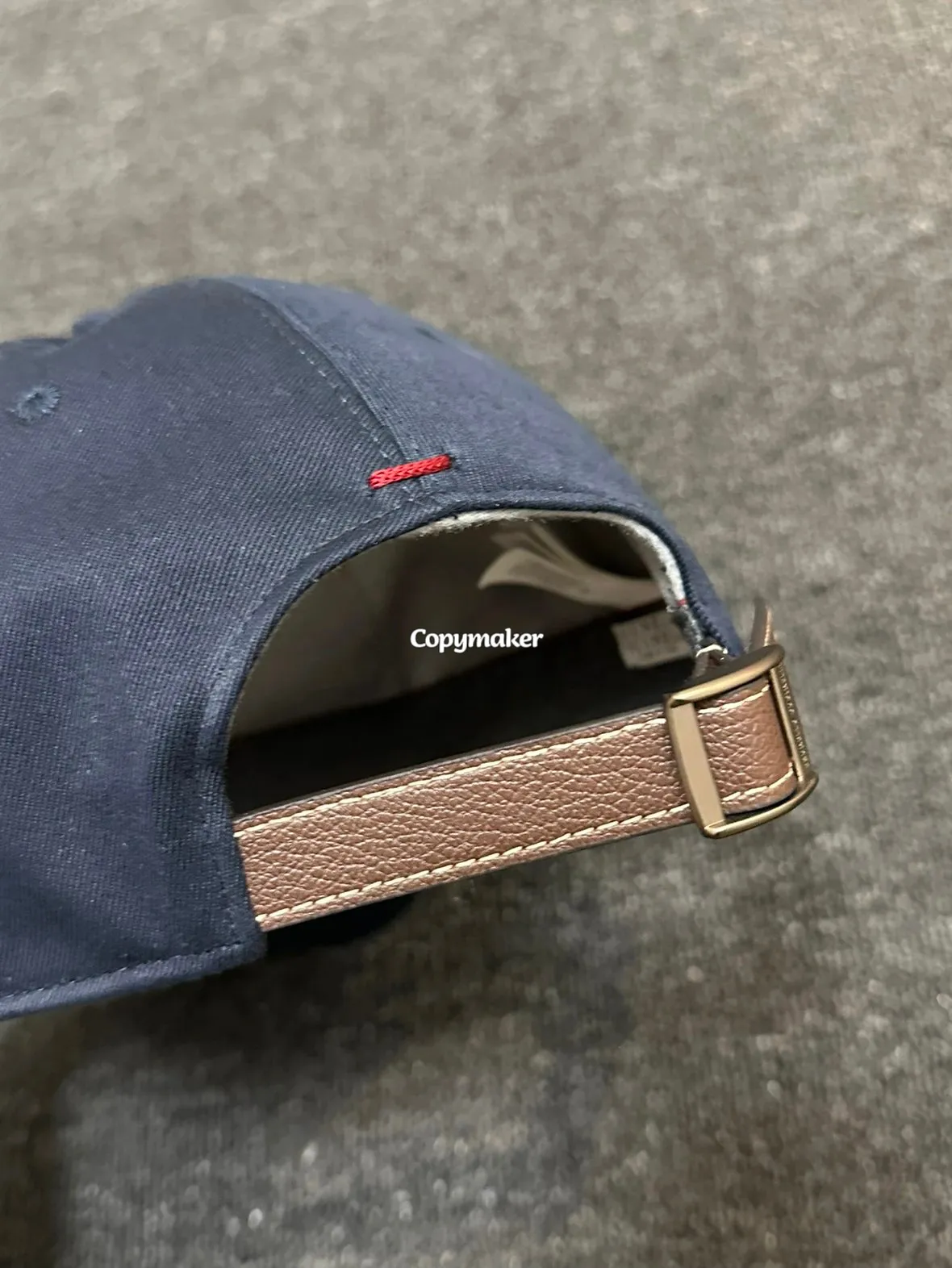 【預售】【過驗】Brunello Cucinelli 徽章字母刺繡 老帽鴨舌帽帽子棒球帽 BC 深藍色