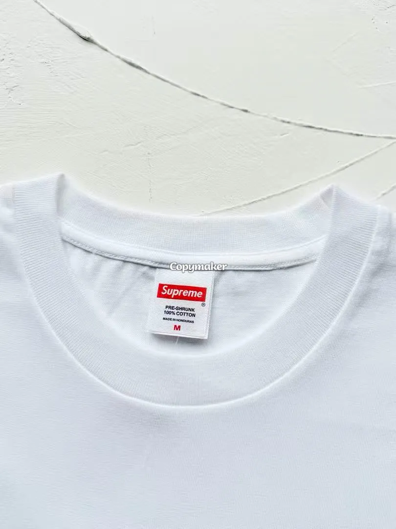 【預售】Sup FW25 WEEK17 Dust Tee 小狗紅貴賓愛心圖像短袖T恤 黑/白
