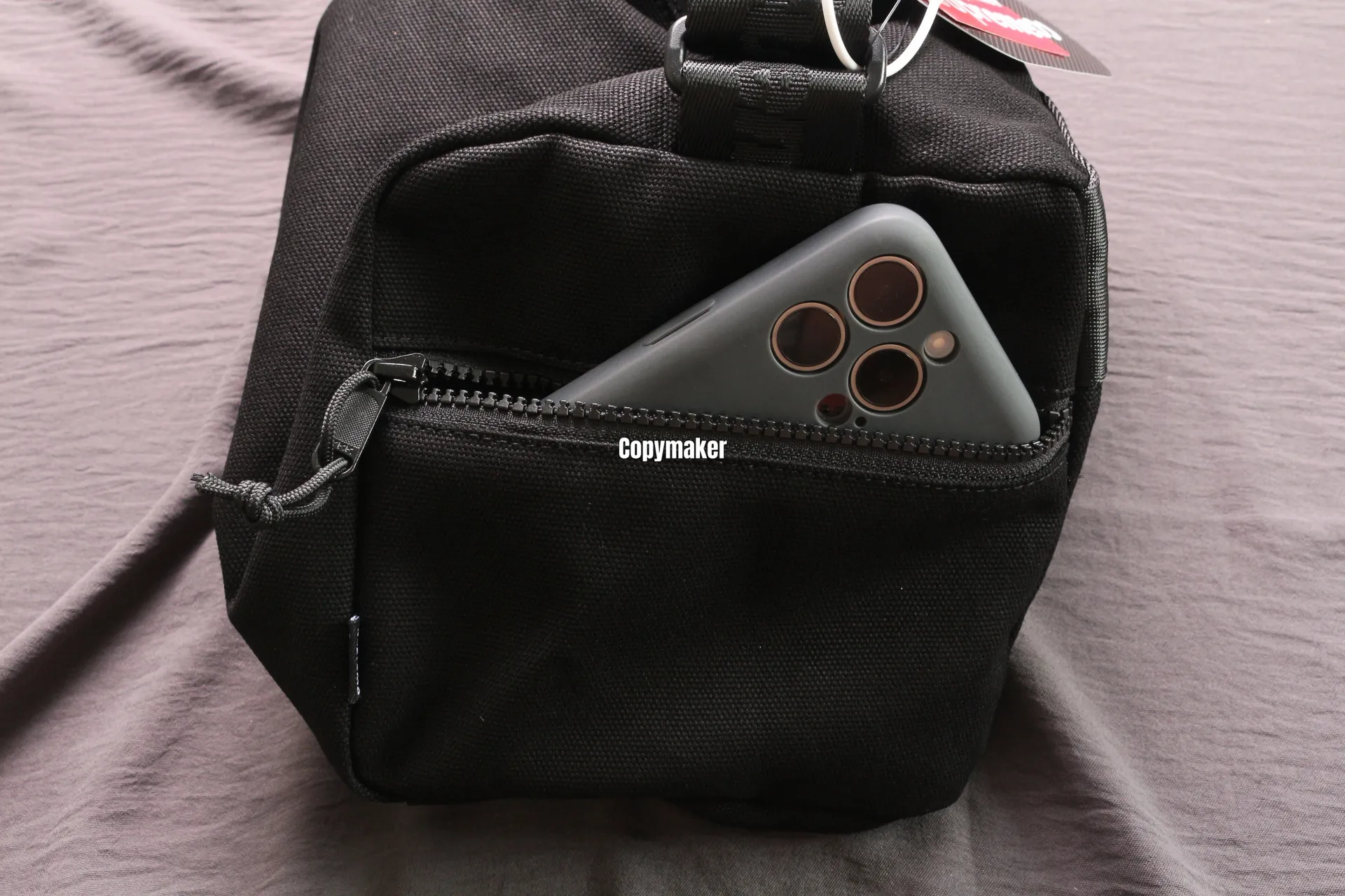 【現貨】【過驗】Sup 25SS Utility Bag Cordura  圓筒包水桶包斜背包肩背包腰包小包 黑色