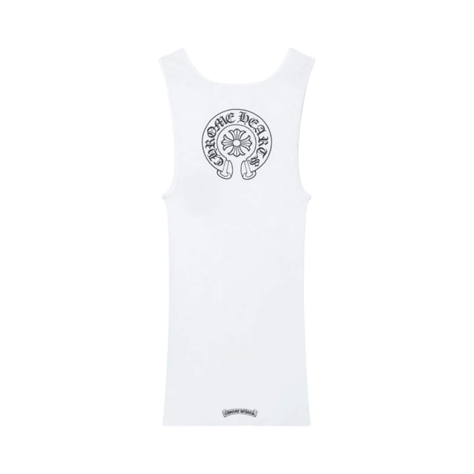 【現貨】Chrome Hearts 25FW 馬蹄梵文字母 純棉無袖背心內搭 CH 克羅心
