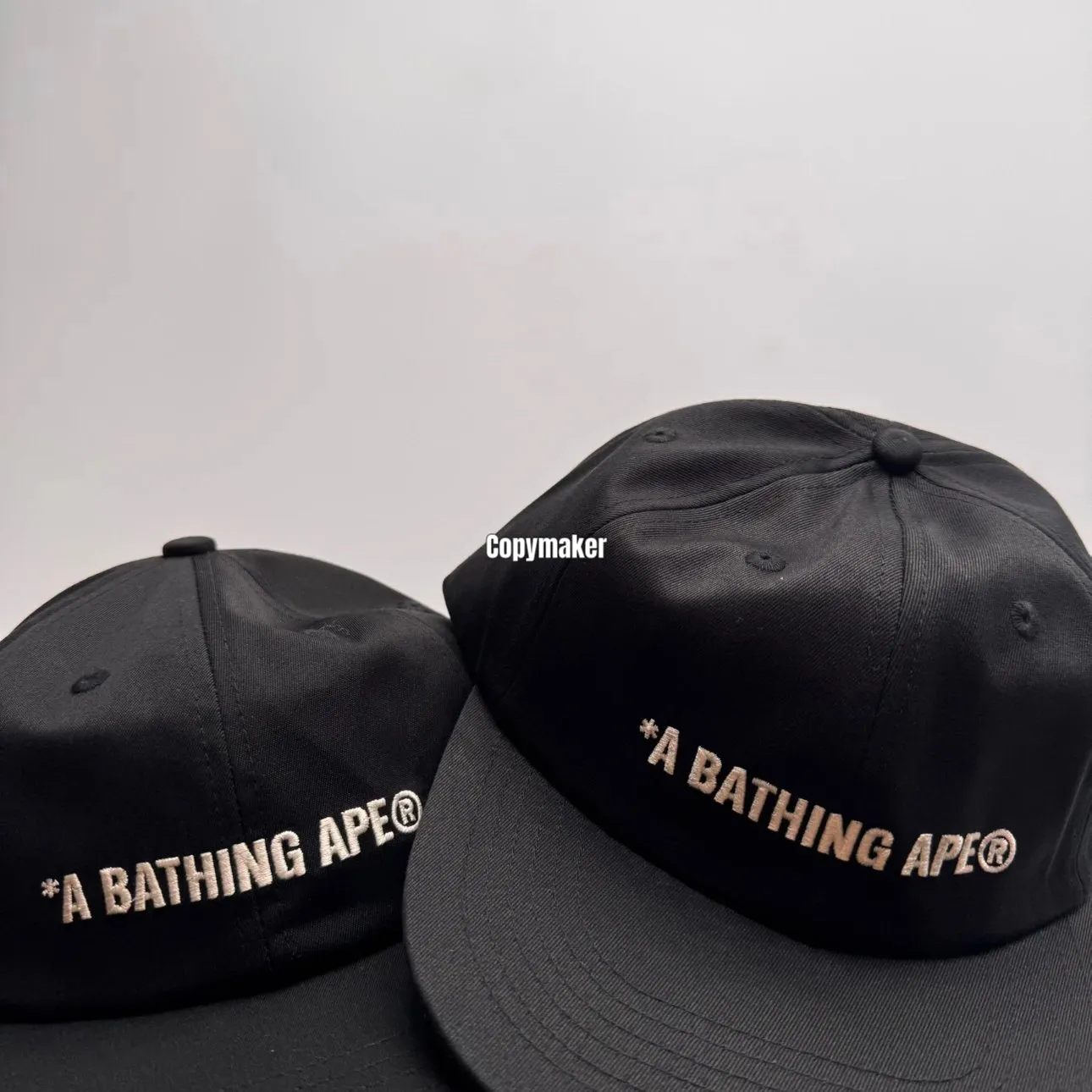 【預售】A bathing ape BAPE 26SS 猿人 鴨舌帽棒球帽老帽帽子 黑色