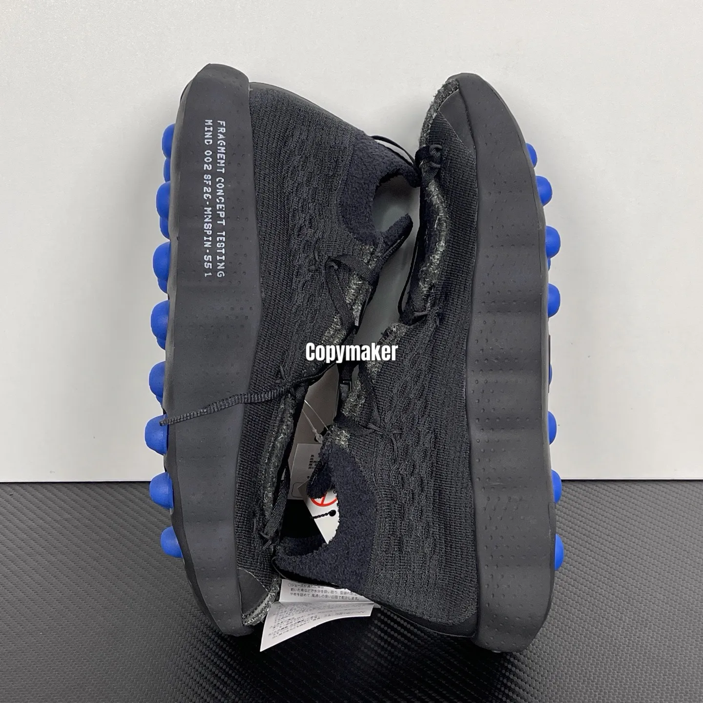 【預售】 NK x Fragment Design Mind 002 復古減震漸層 慢跑鞋休閒鞋運動鞋 黑色/灰色