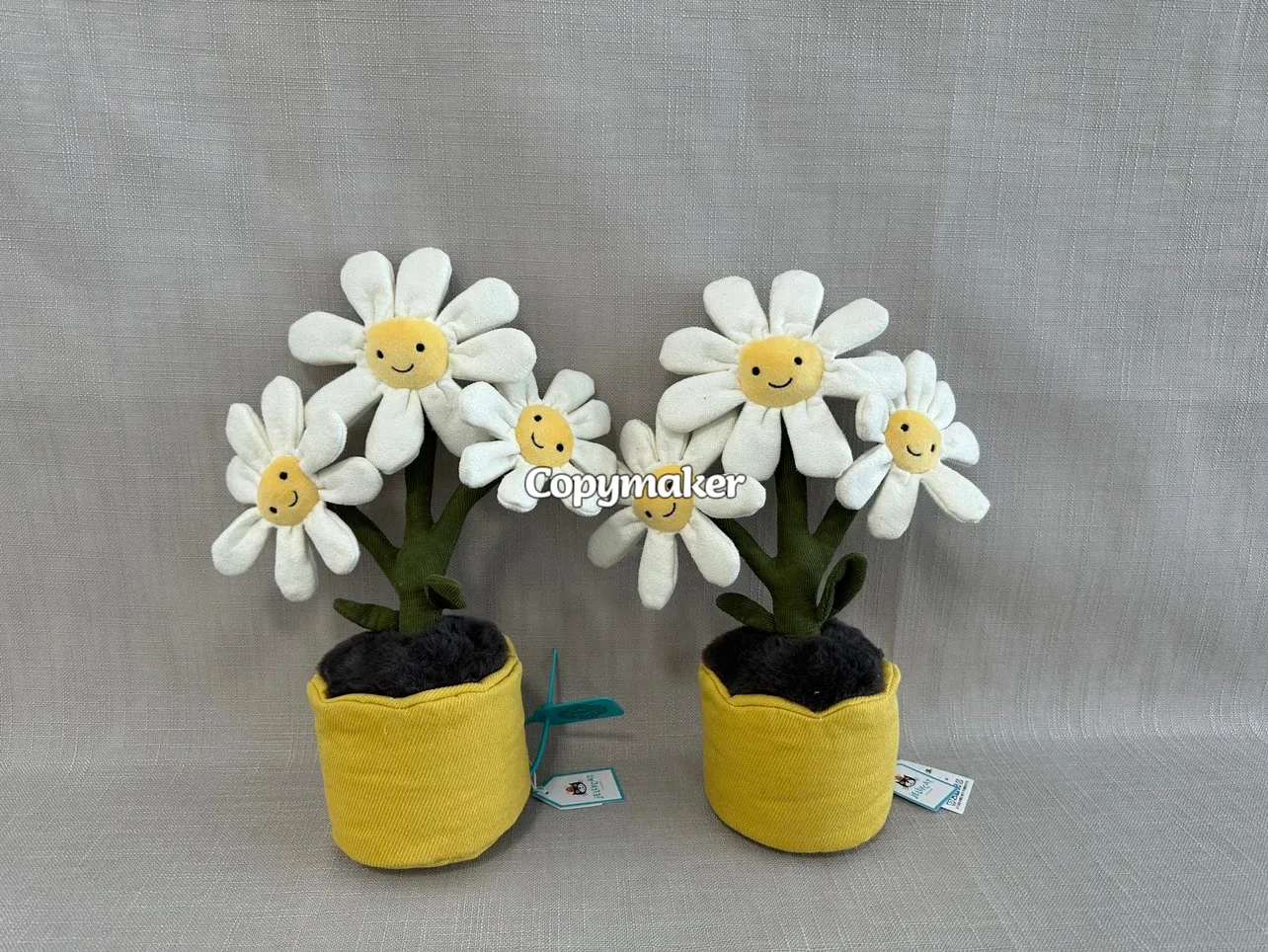 【現貨】【過驗】Jellycat 趣味植物系列 有趣的雛菊盆栽花 陪伴玩偶安撫玩偶娃娃生日禮物 34cm