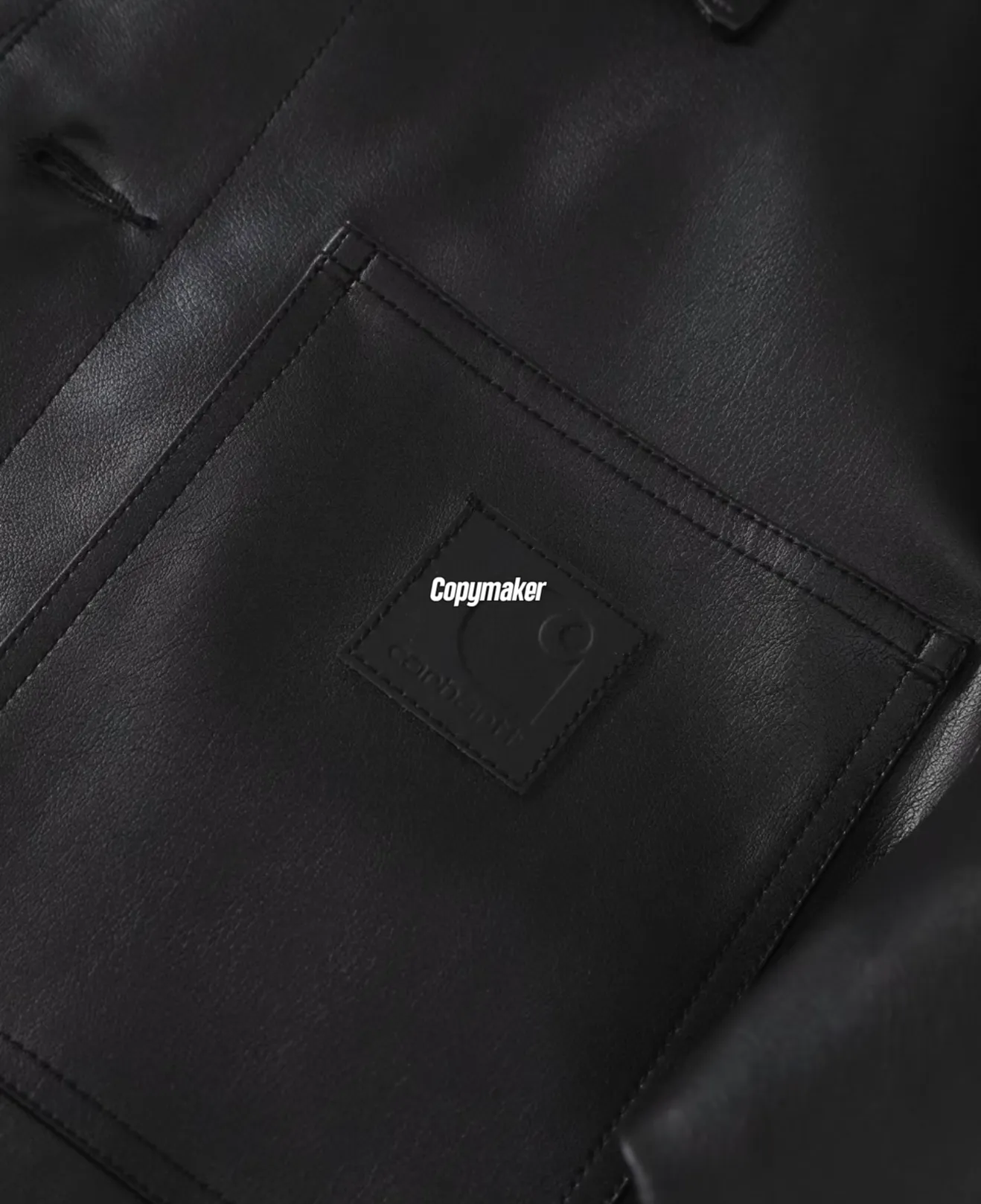 【預售】【特價】Carhartt WIP SS25 Michigan Jacket 人造皮皮革多口袋衝鋒衣夾克外套皮衣