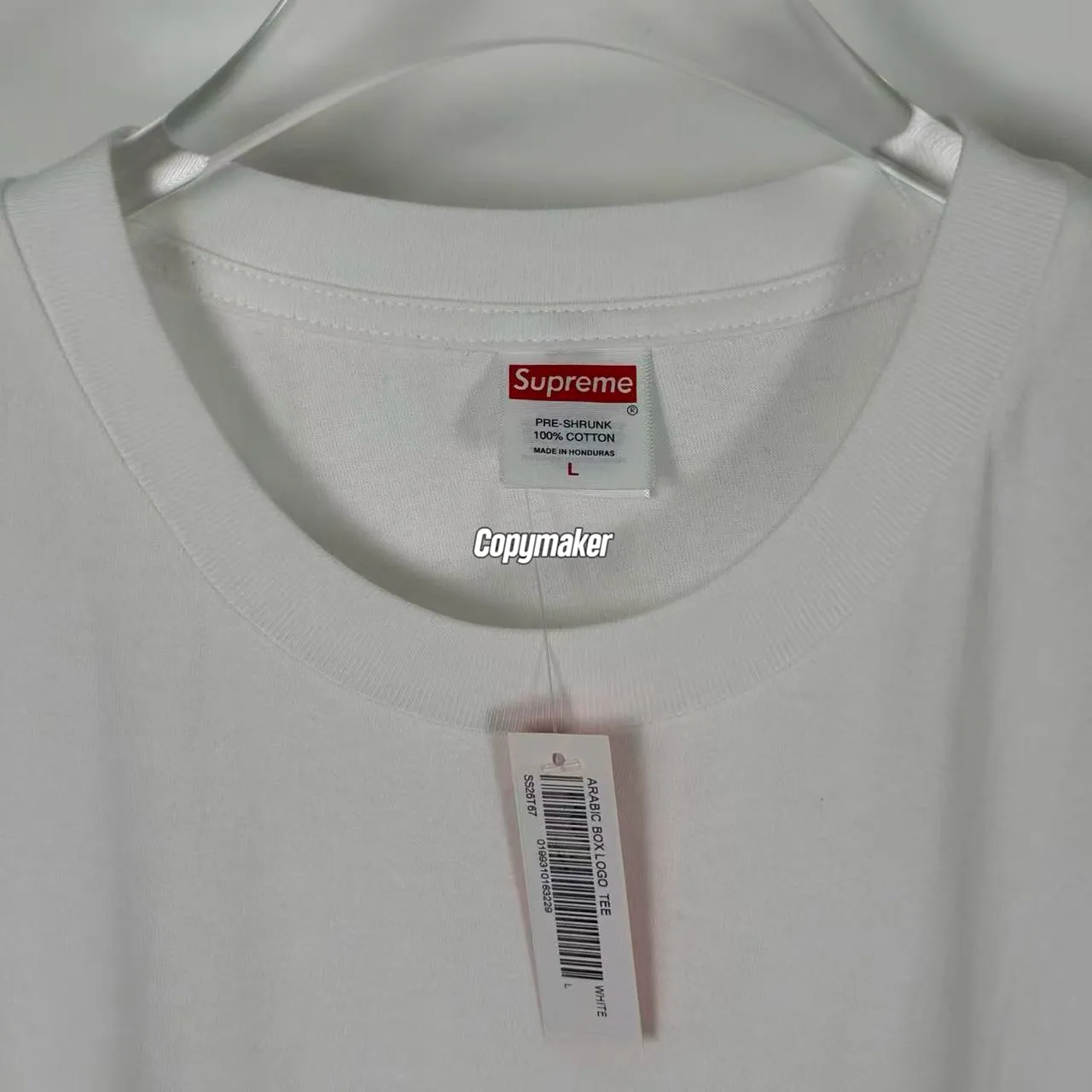 【預售】Sup SS26 WEEK1 Arabic Box Logo Tee 阿拉伯語經典短袖T恤 黑/白