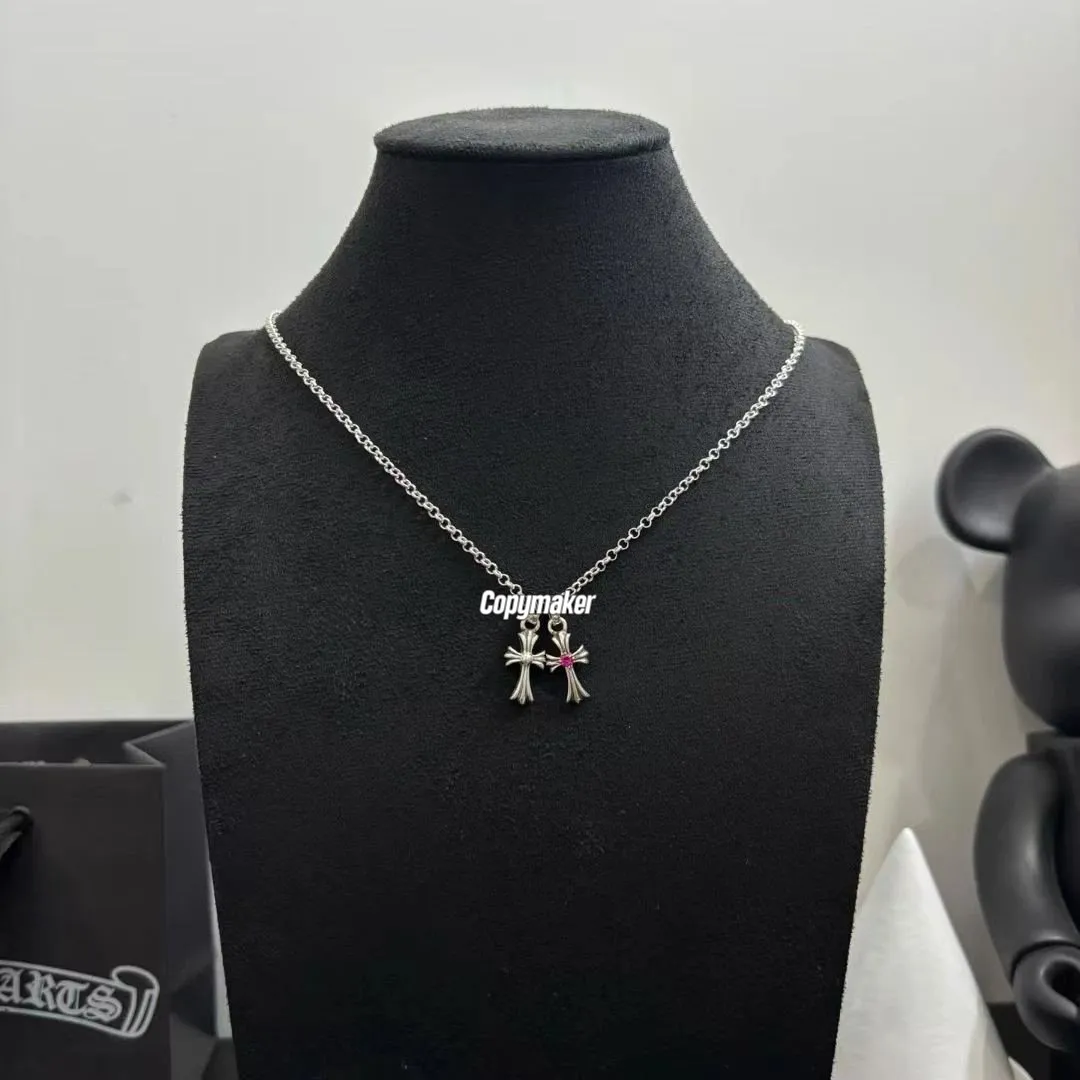 【預售】【過驗】Chrome Hearts babyfat 純銀十字架 經典款項鍊吊墜 CH克羅心 滿鑽訂製