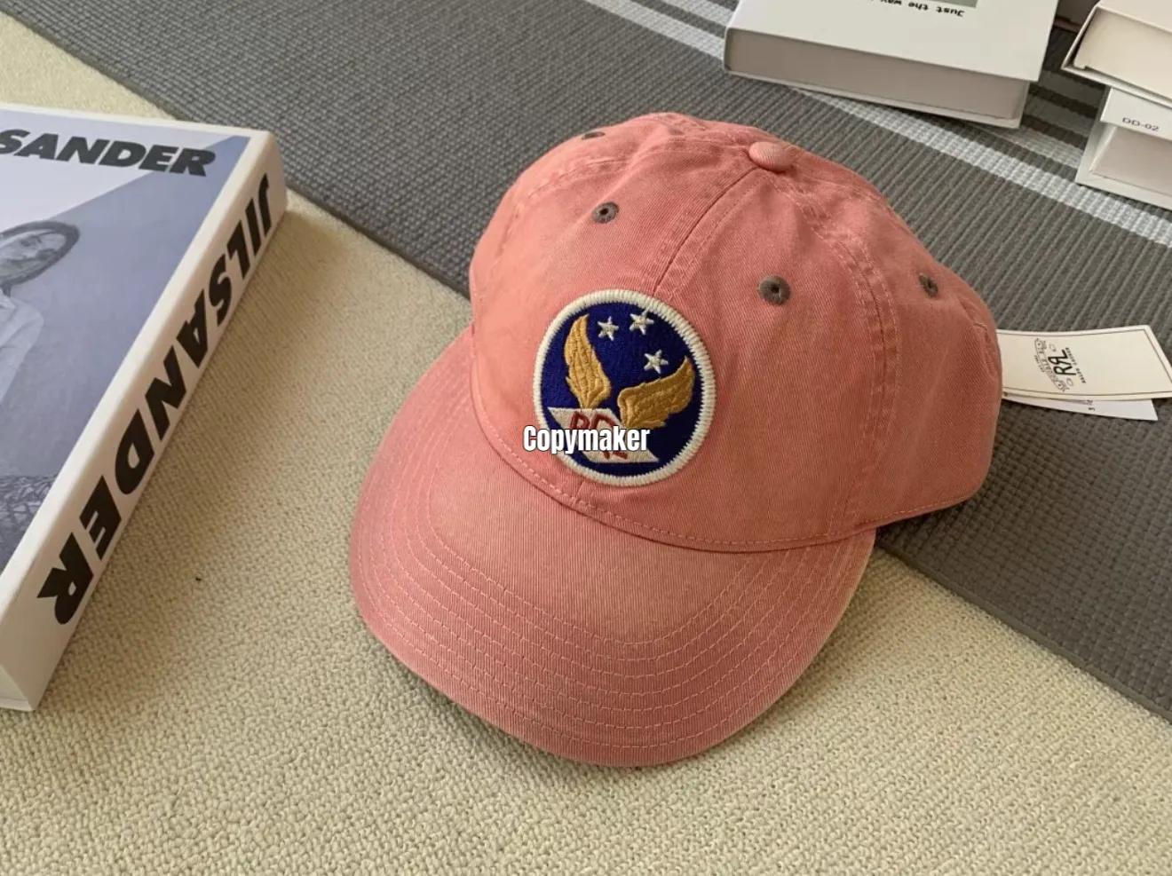 【預售】Ra1ph Lauren Polo 翅膀徽章刺繡 老帽鴨舌帽帽子棒球帽 四色