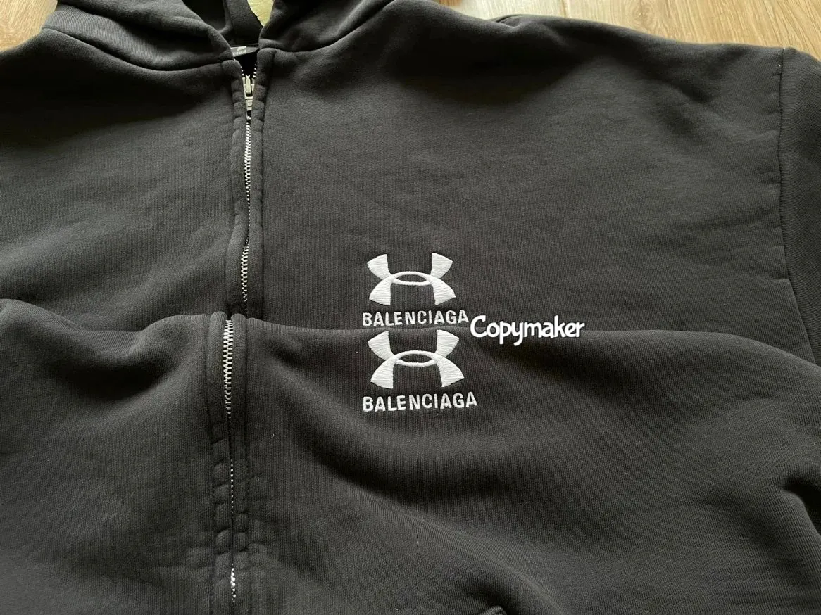 【預售】【福利回饋】巴黎 BLC x UA 聯名 24FW 秀款 刺繡logo 連帽外套夾克 安德瑪