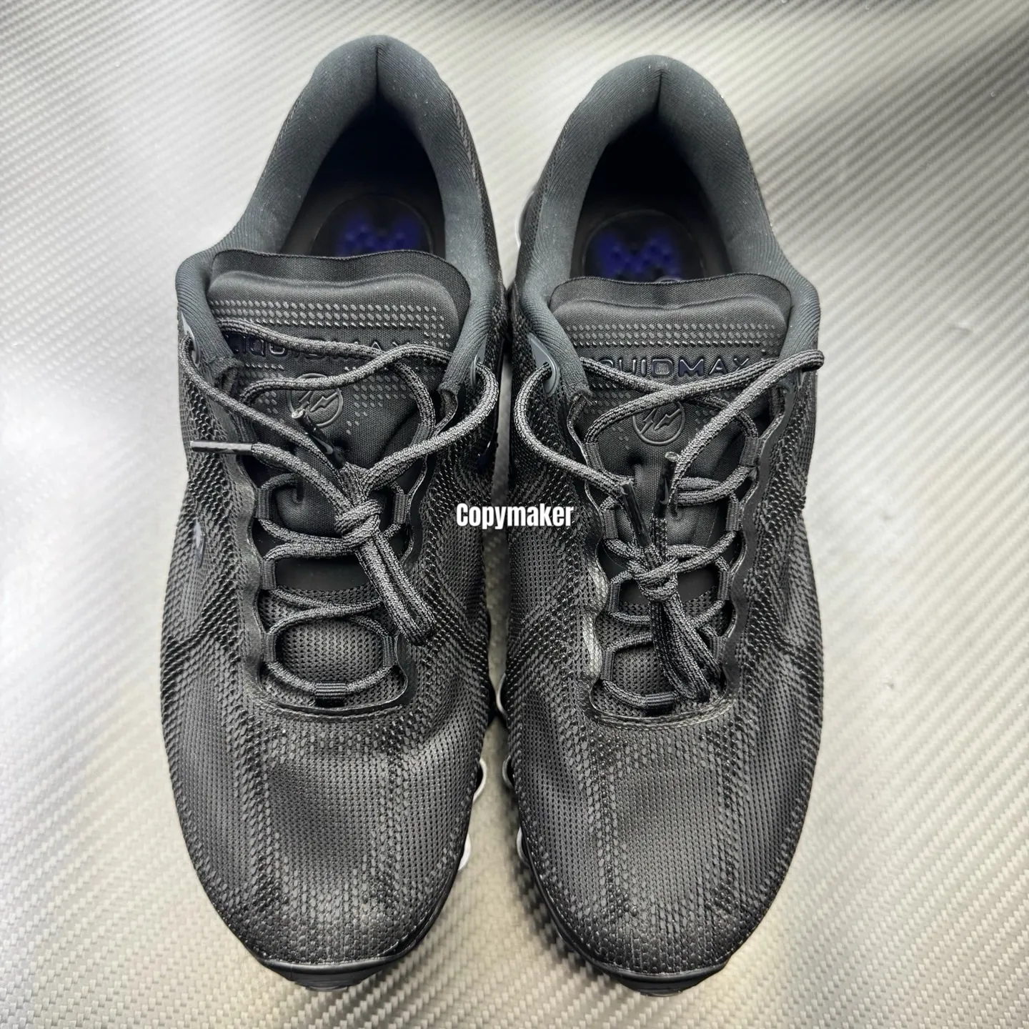 【618新品】 NK x Fragment AIR LIQUID MAX 復古減震氣墊慢跑鞋休閒鞋運動鞋 黑色