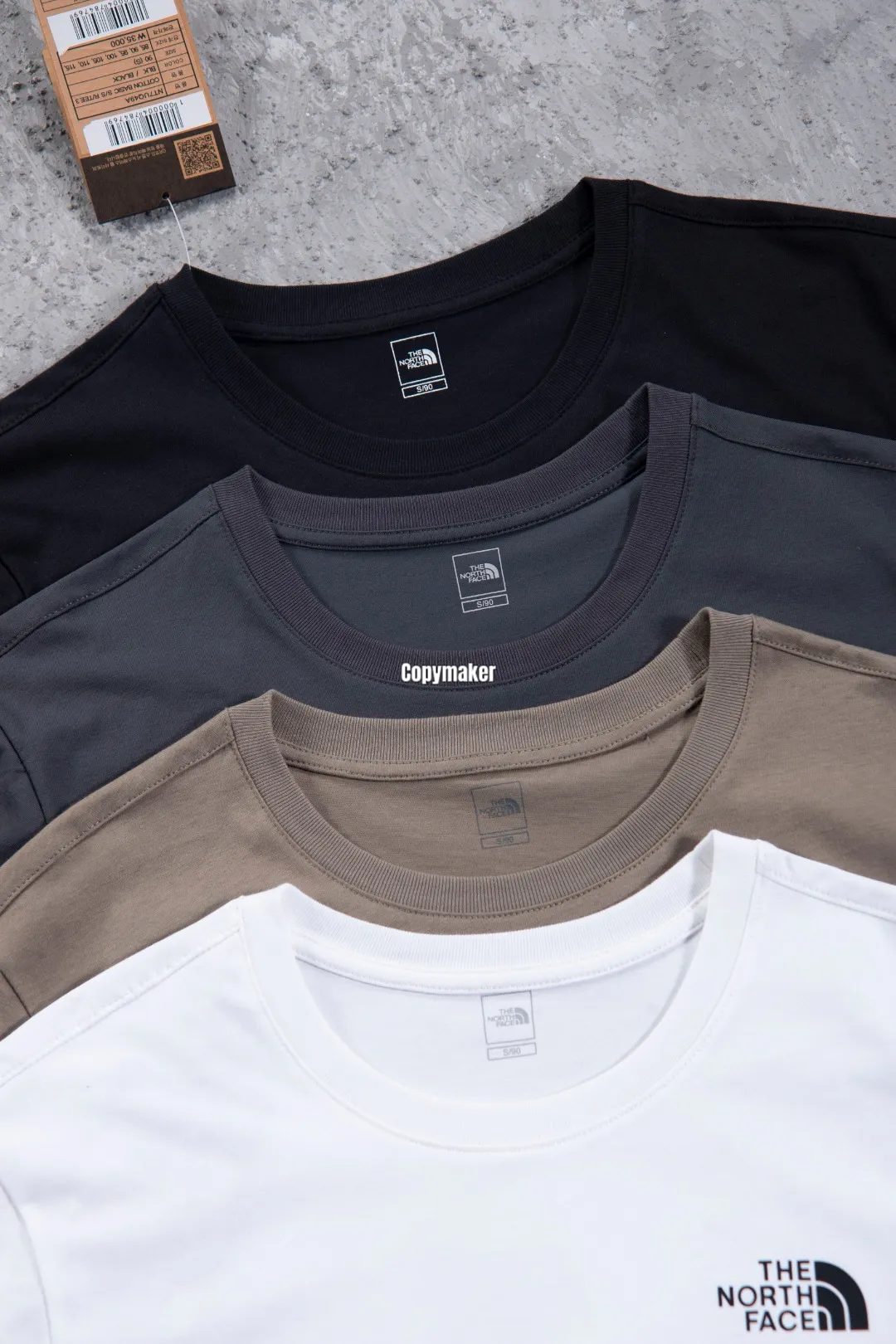 【618新品】【特價】TNF 24SS 北臉 胸口小標logo 簡約素色 短袖T恤 四色