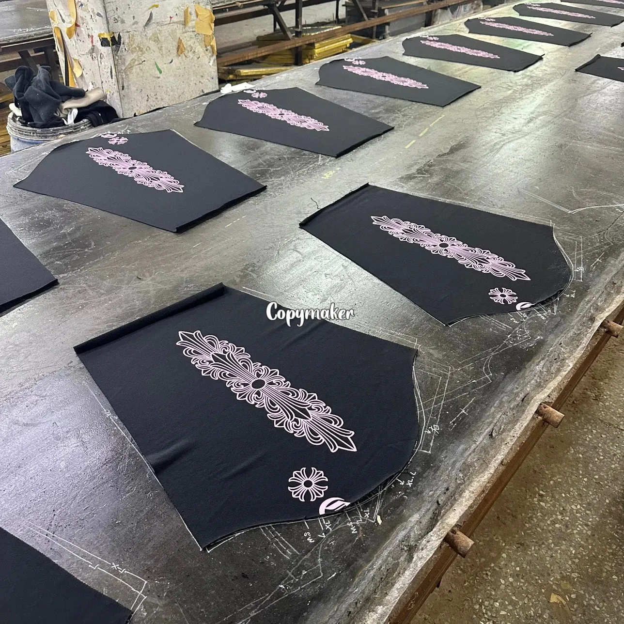 【預售】【雙11福利】Chrome Hearts 23FW 粉色十字花梵文字母 連帽衛衣帽衫帽T 克羅心