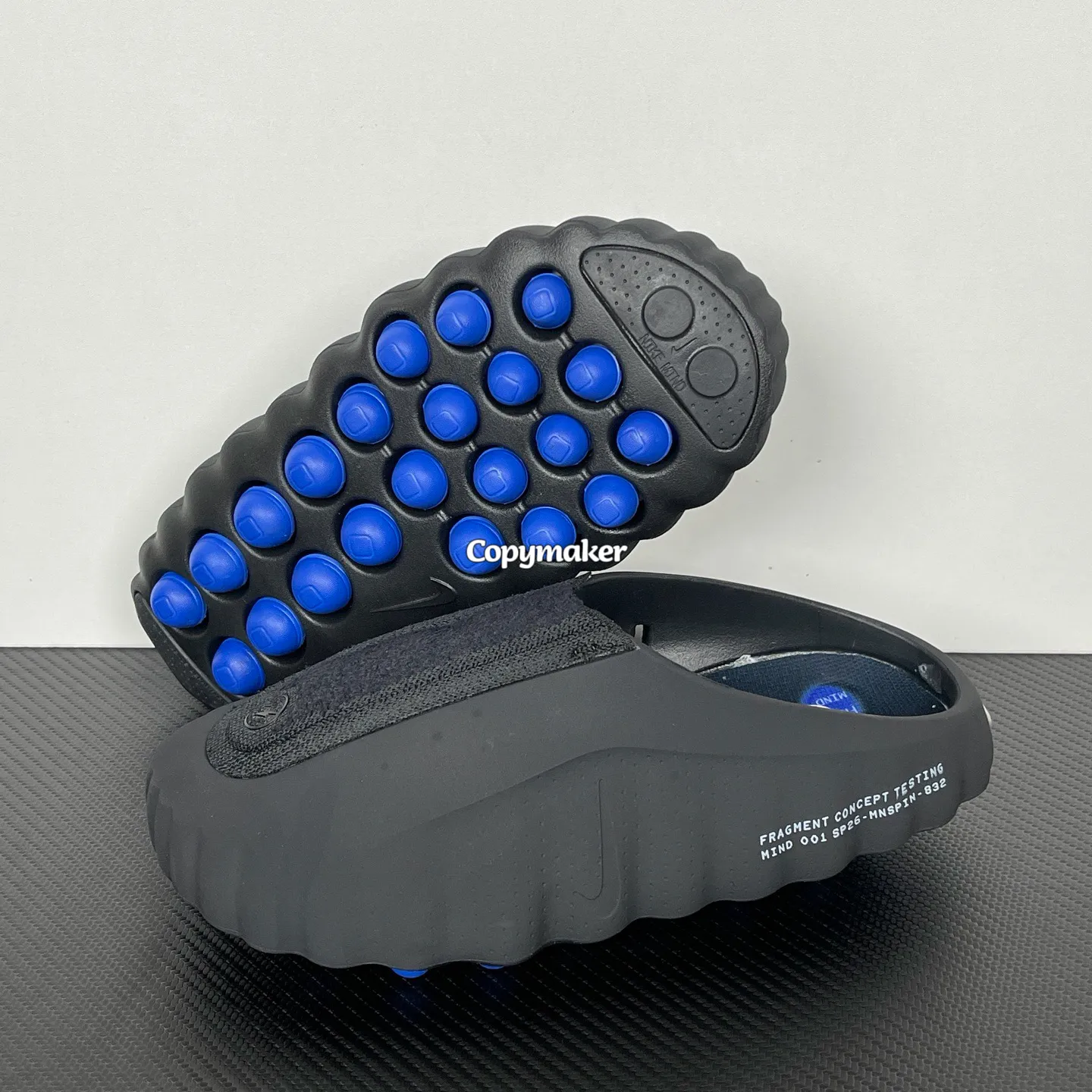 【預售】 NK x Fragment Design Mind 001 藤原浩聯名 復古減震 包頭拖鞋懶人鞋休閒鞋運動鞋 黑色