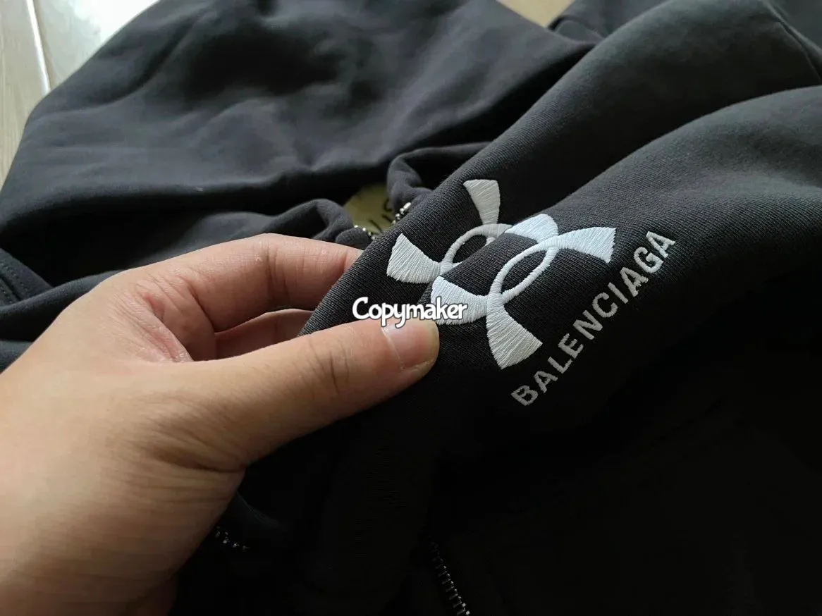 【預售】【福利回饋】巴黎 BLC x UA 聯名 24FW 秀款 刺繡logo 連帽外套夾克 安德瑪