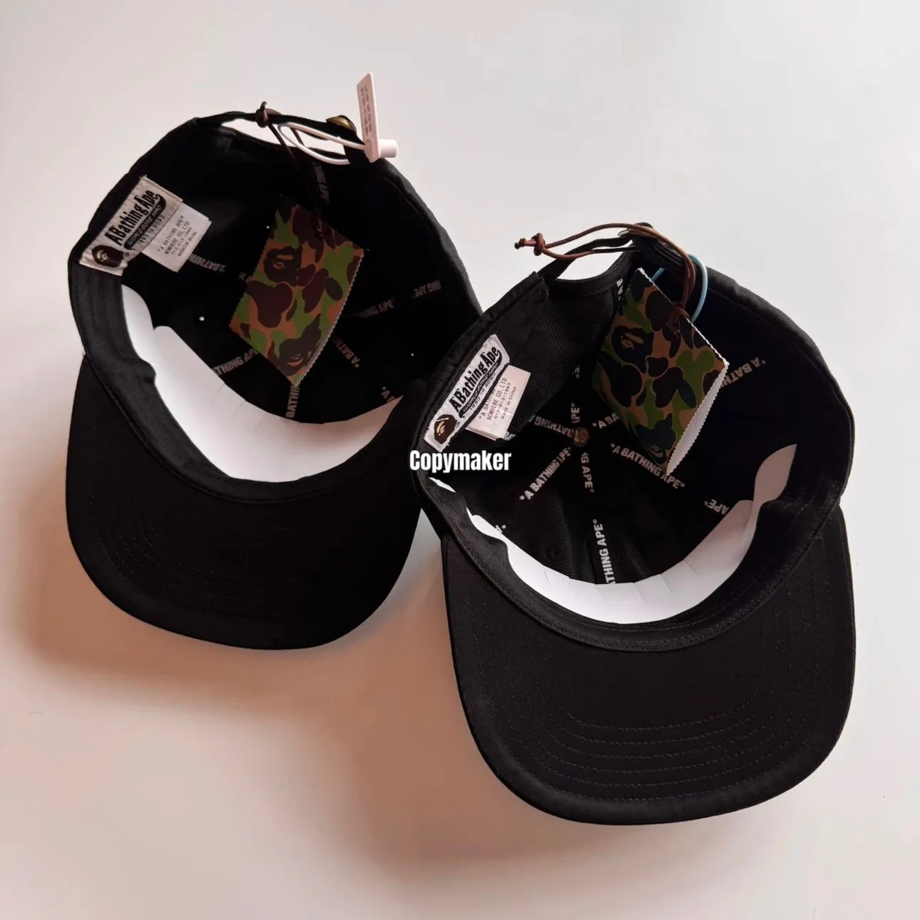 【預售】A bathing ape BAPE 26SS 猿人 鴨舌帽棒球帽老帽帽子 黑色