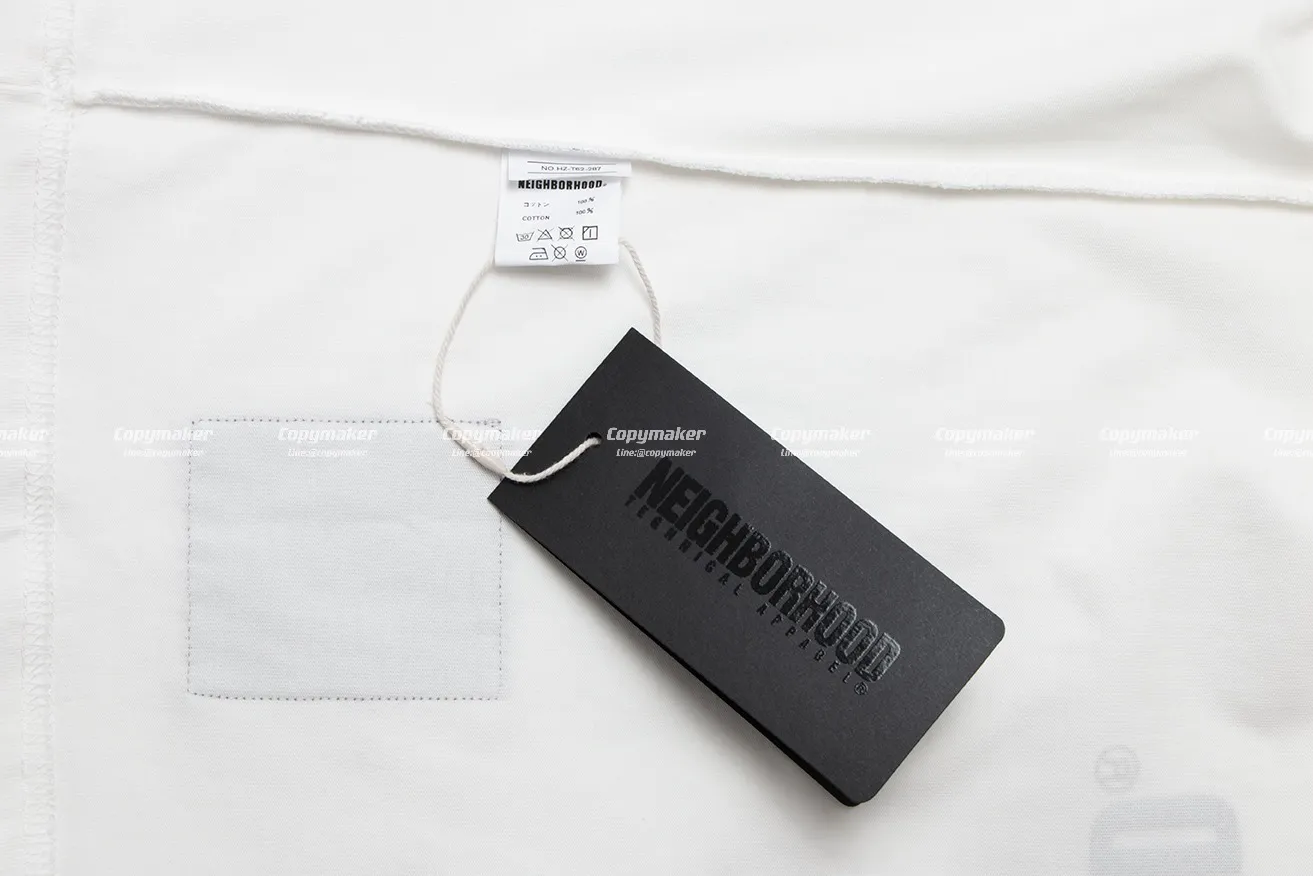 NEIGHBORHOOD x Yohji 23SS 聯名 山本耀司 NBHD 簽名標語骷髏 短袖T恤