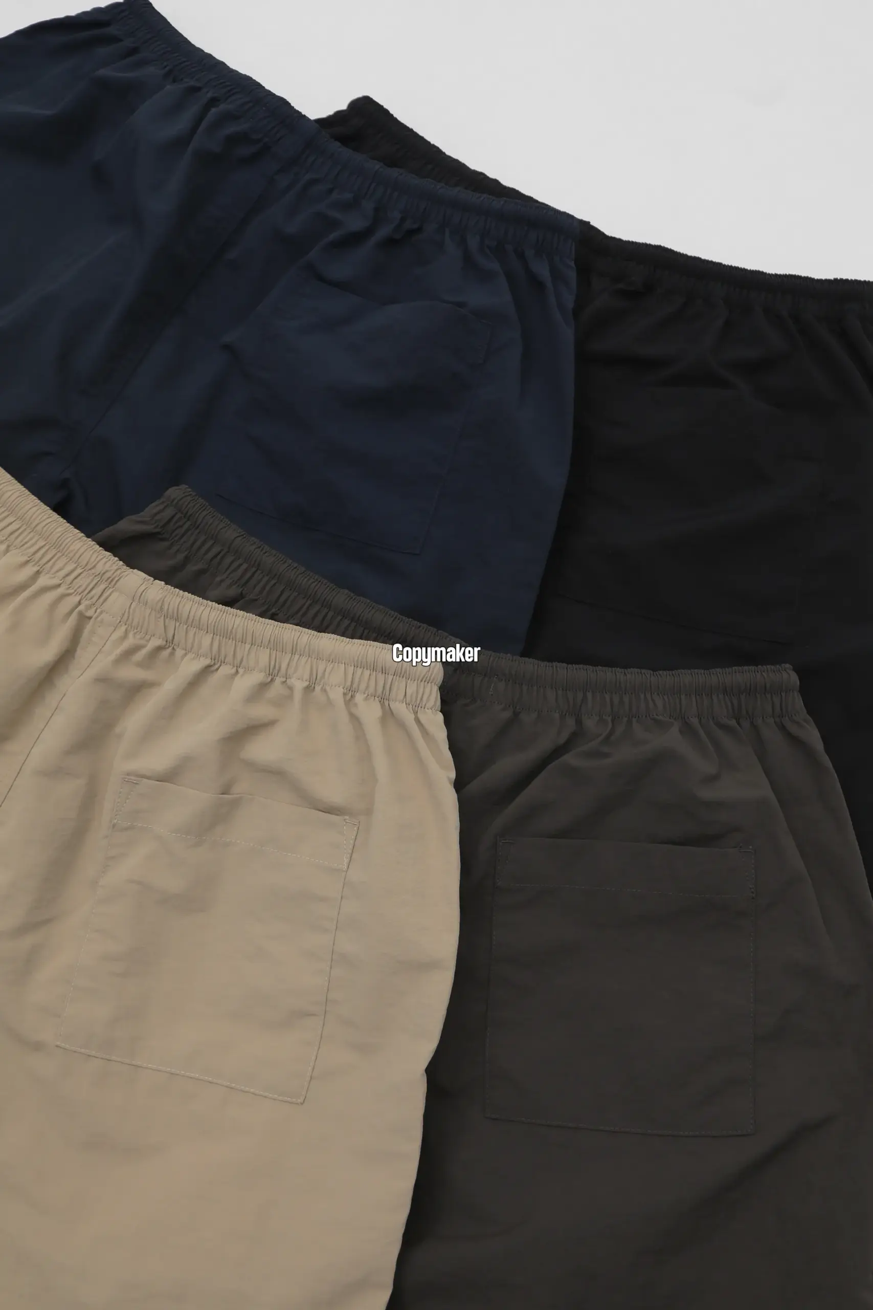 【預售】JJJJound 26SS Camper Short 素色簡約刺繡logo 尼龍透氣短褲五分褲休閒短褲 四色