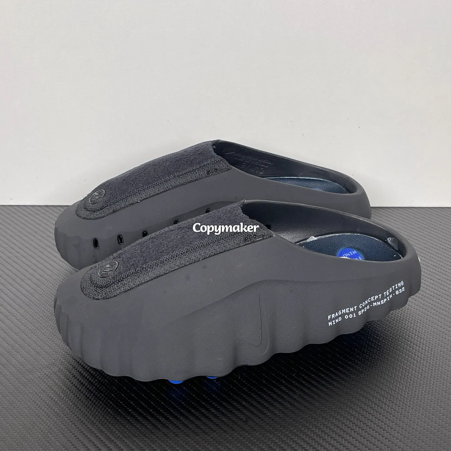 【預售】 NK x Fragment Design Mind 001 藤原浩聯名 復古減震 包頭拖鞋懶人鞋休閒鞋運動鞋 黑色