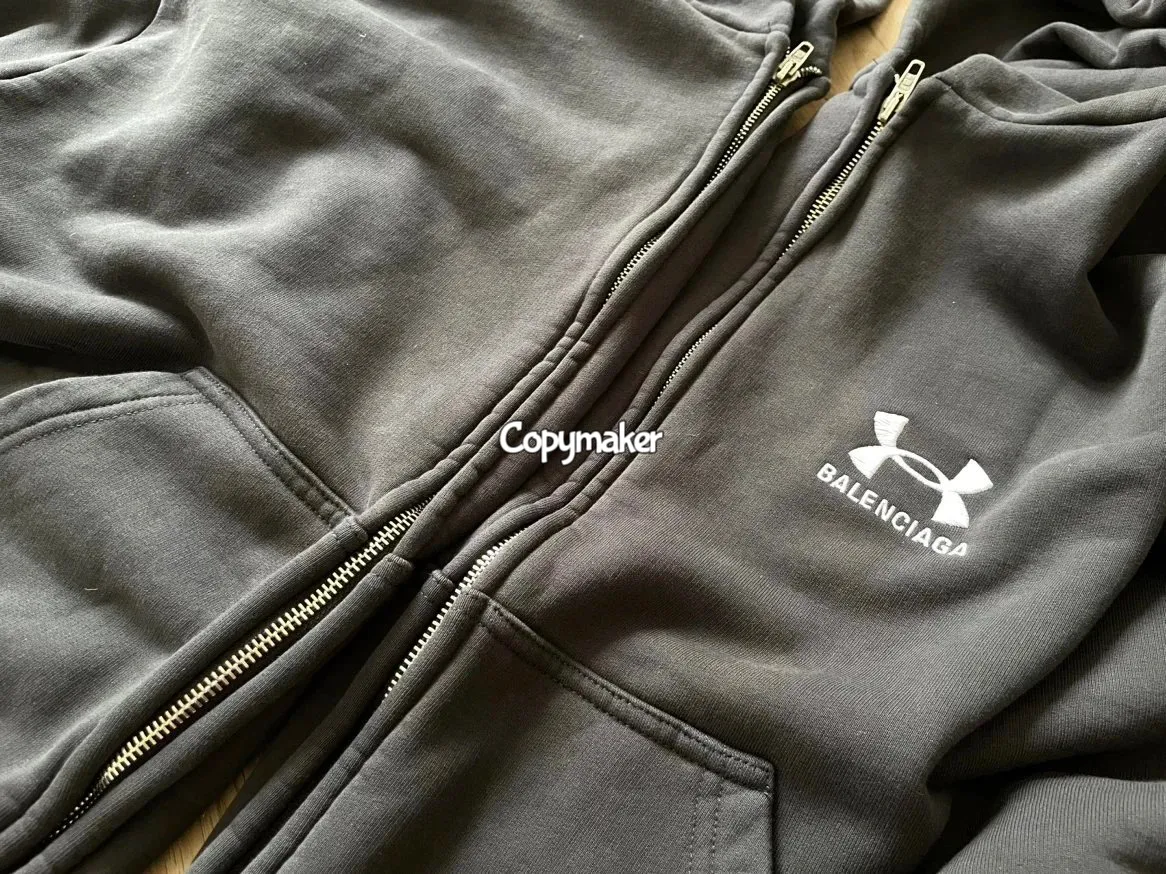 【預售】【福利回饋】巴黎 BLC x UA 聯名 24FW 秀款 刺繡logo 連帽外套夾克 安德瑪