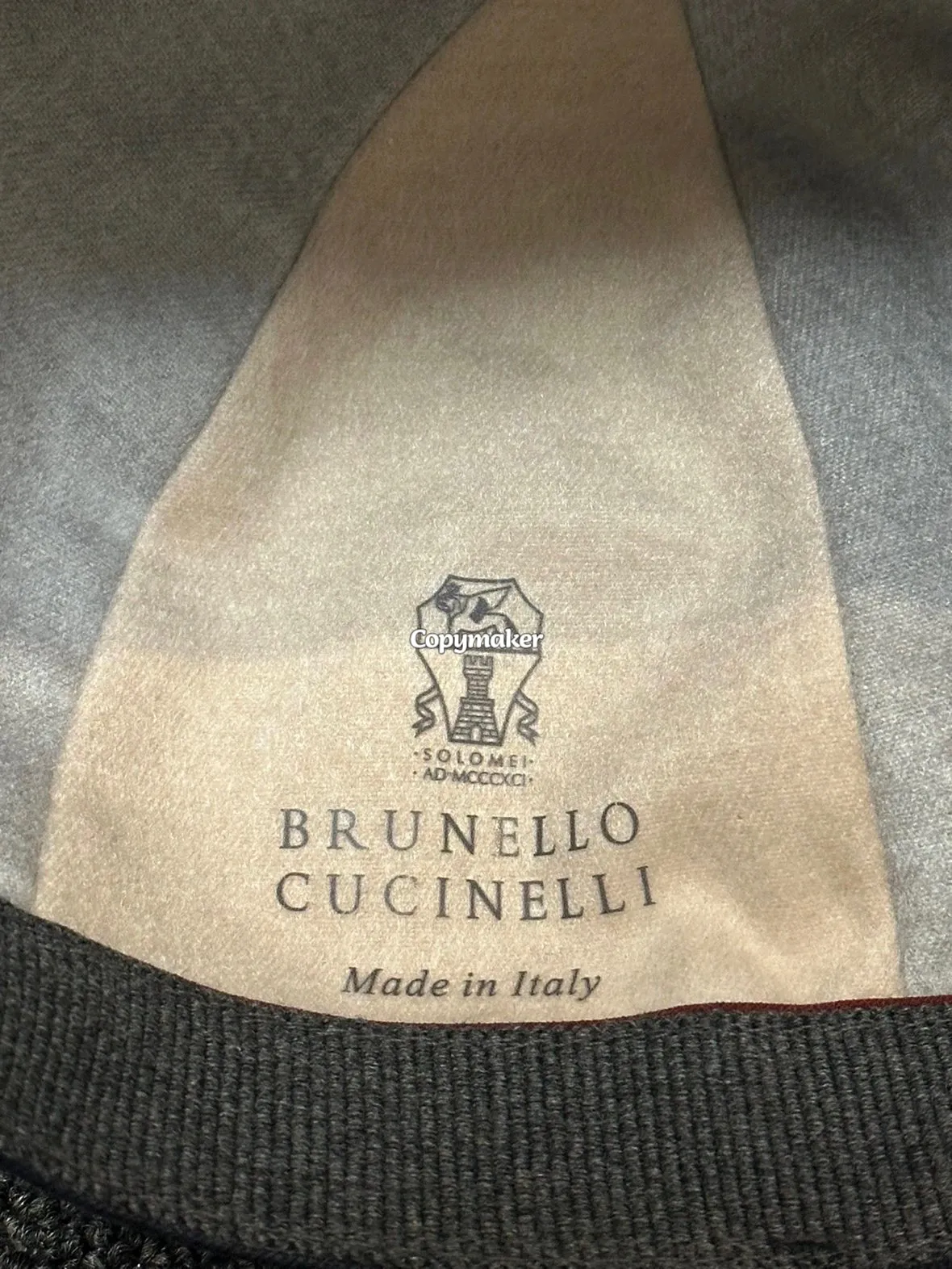 【預售】【過驗】Brunello Cucinelli 徽章字母刺繡 老帽鴨舌帽帽子棒球帽 BC 深藍色