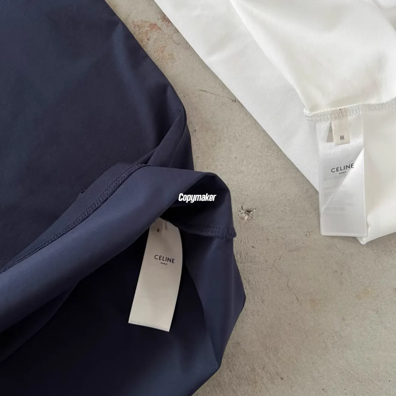 【預售】【女款】CELIN 26SS 凱旋門經典刺繡 logo 素色 短袖T恤 深藍/白色