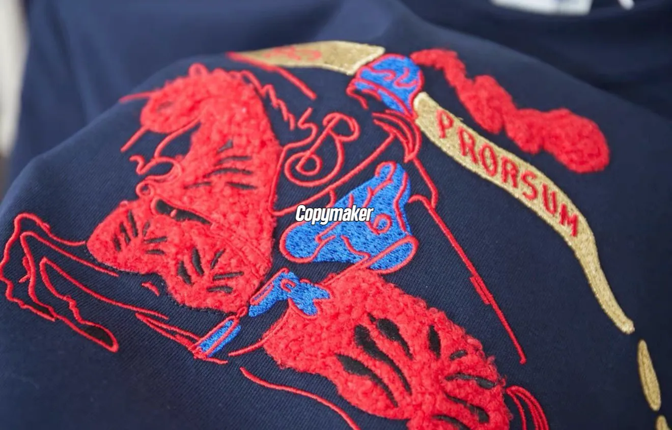 【預售】BR 26SS 馬年限定植絨印花騎士logo 毛巾刺繡 短袖T恤 藏青