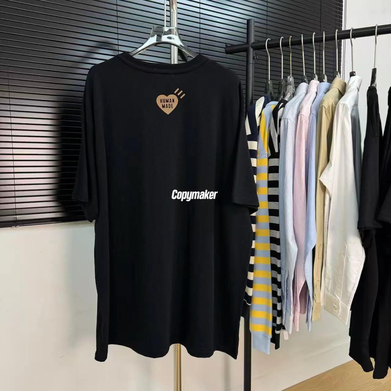 【預售】Human Made 26SS 日本神戶開業限定 公牛動物j印花 竹節棉 短袖T恤 黑/白