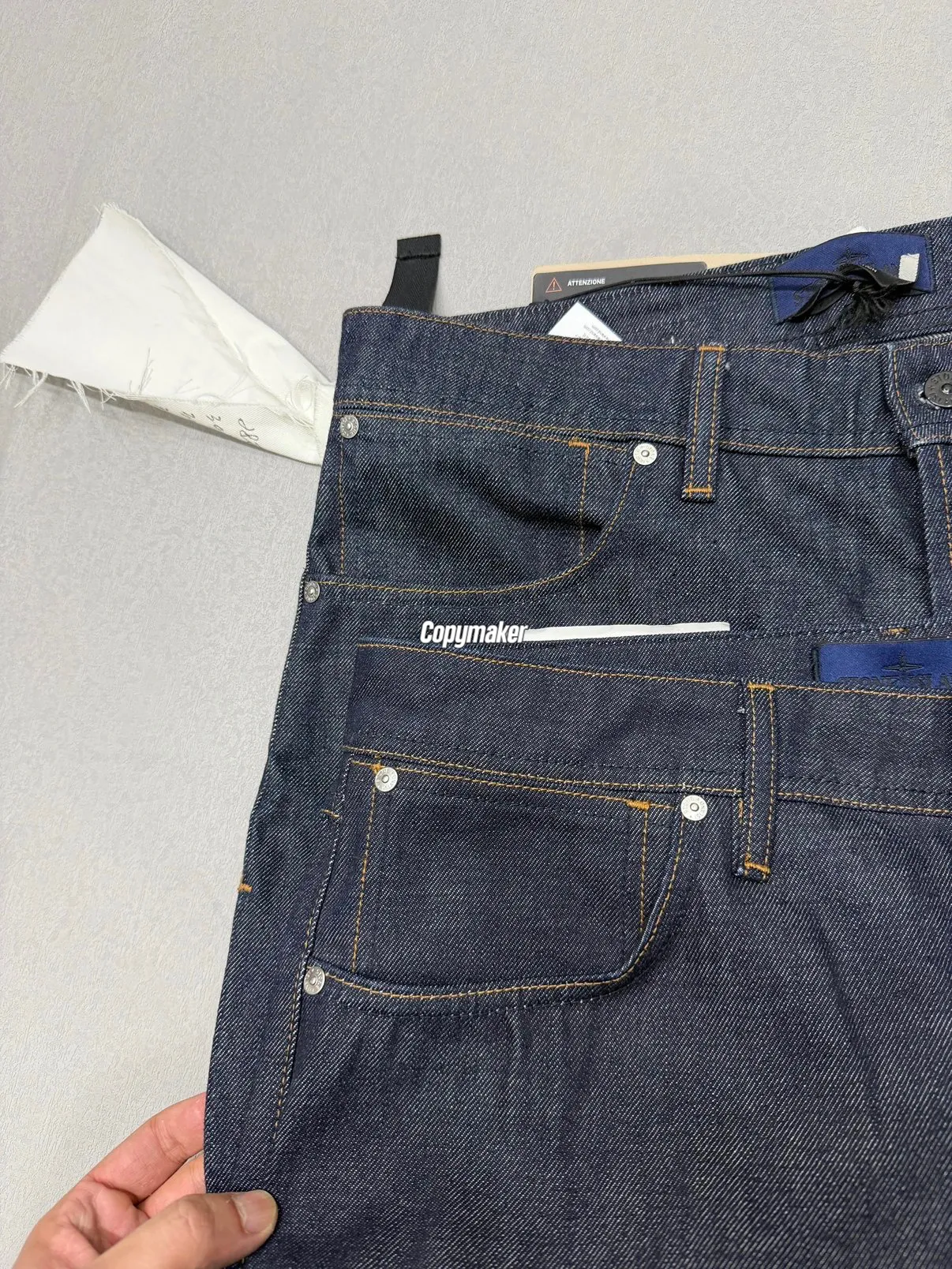【預售】【過驗】STONE ISLAND 26SS 原漿原牛丹寧牛仔褲長褲工裝褲 直筒 原色