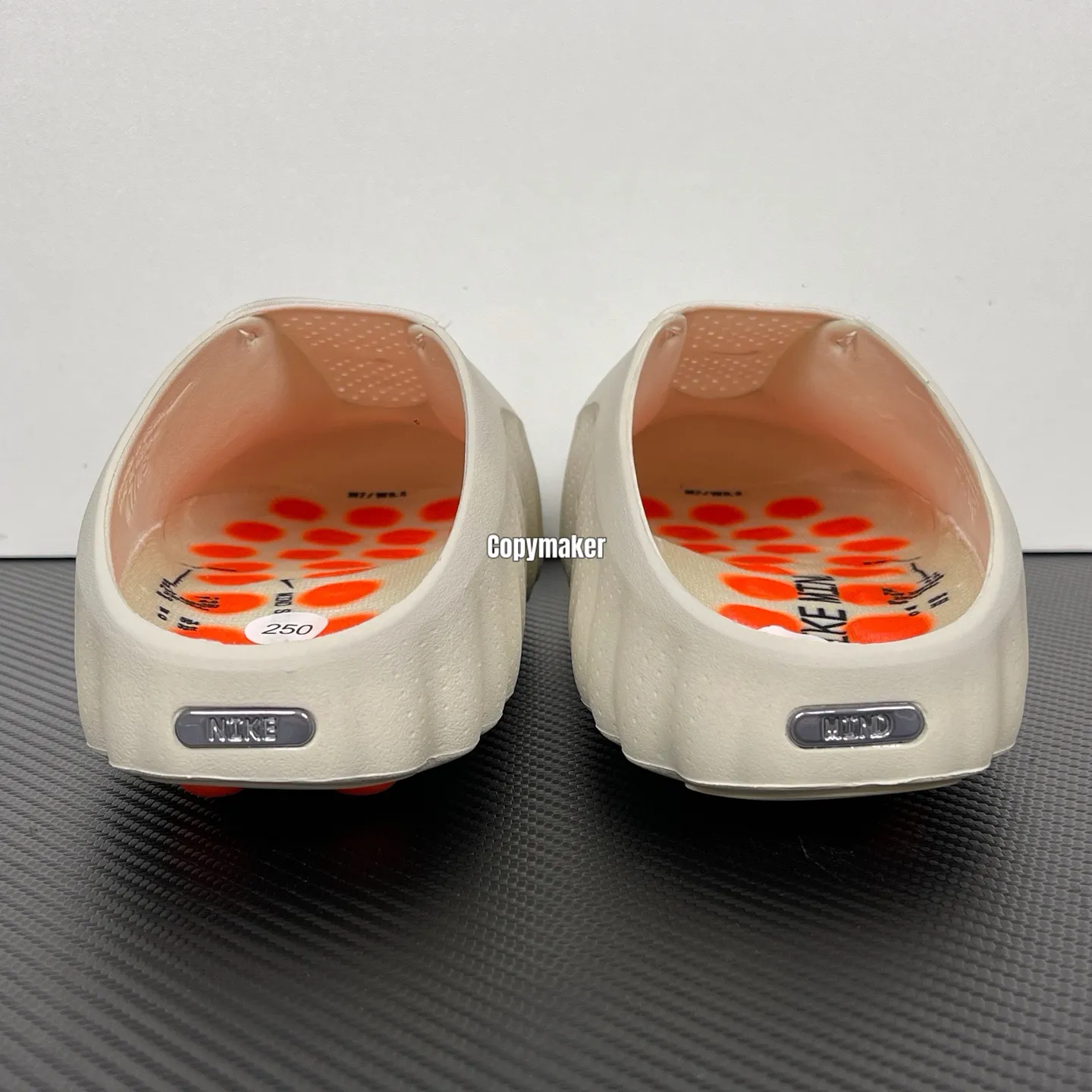 【618新品】 NK Mind 001 復古減震 包頭拖鞋懶人鞋休閒鞋運動鞋 米白/銅蝕棕橙