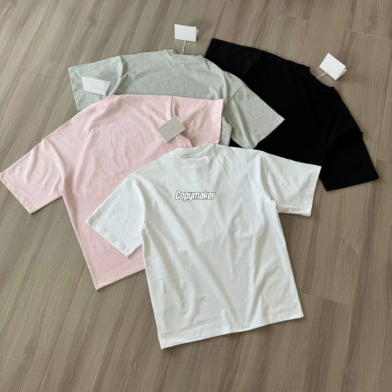 【預售】Alexander Wang 26SS 經典logo發泡印花字母 短袖T恤 四色