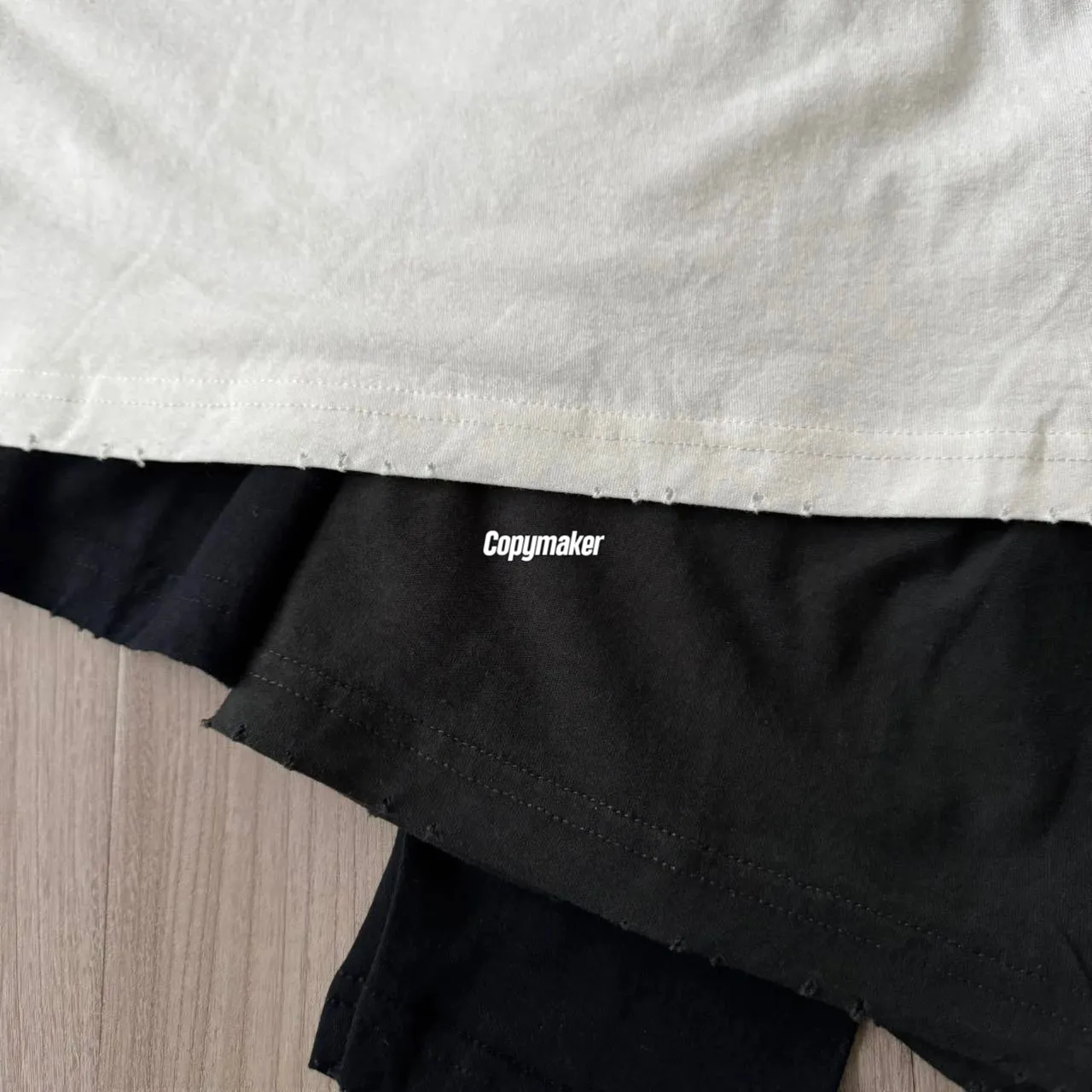 【預售】Acne Studios 26SS 口袋字母水洗做舊 圓領純棉短袖T恤 三色