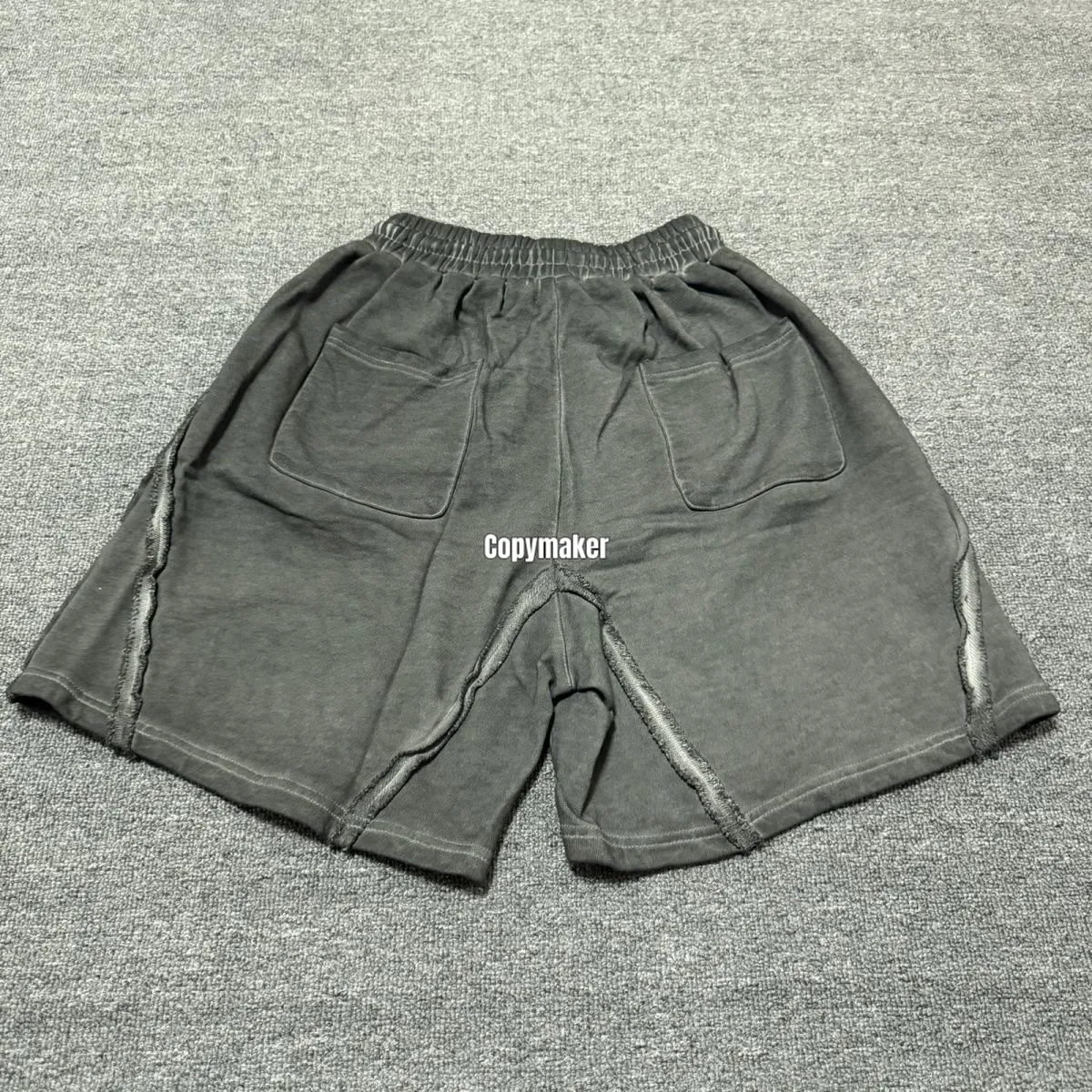 【預售】THUG CLUB 26SS Wrong Side Shorts 水洗重磅短褲棉褲運動褲休閒褲 水洗黑/灰
