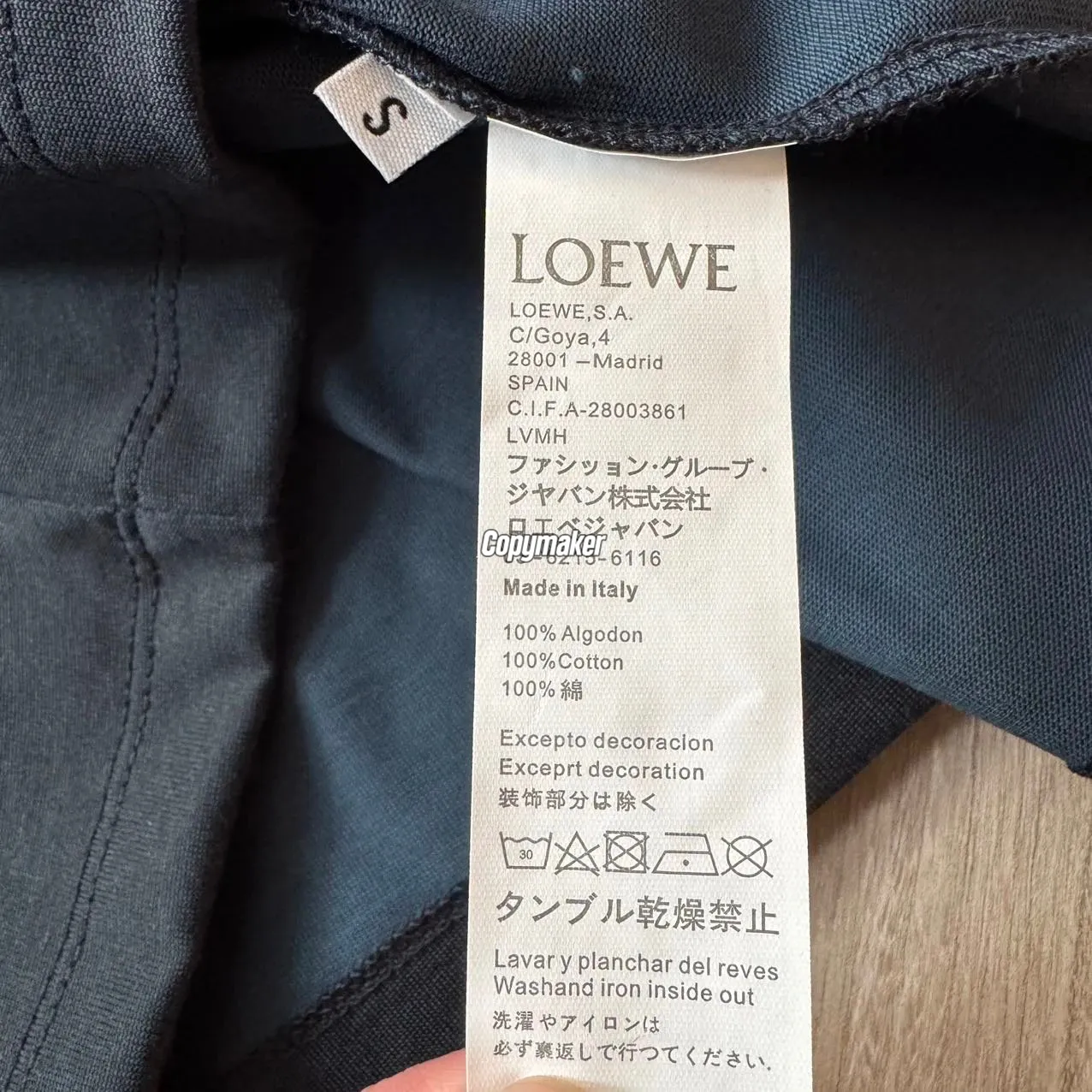 【預售】LOWE 26SS 春夏系列 胸口經典幾何logo 簡約 水洗短袖T恤