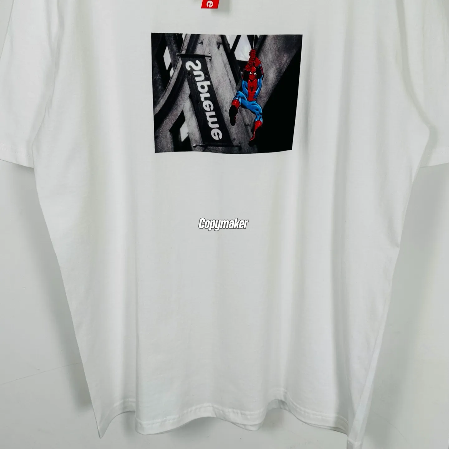 【預售】Sup SS26 WEEK1 Spider-Man Tee 蜘蛛人人物圖像短袖T恤 黑/白